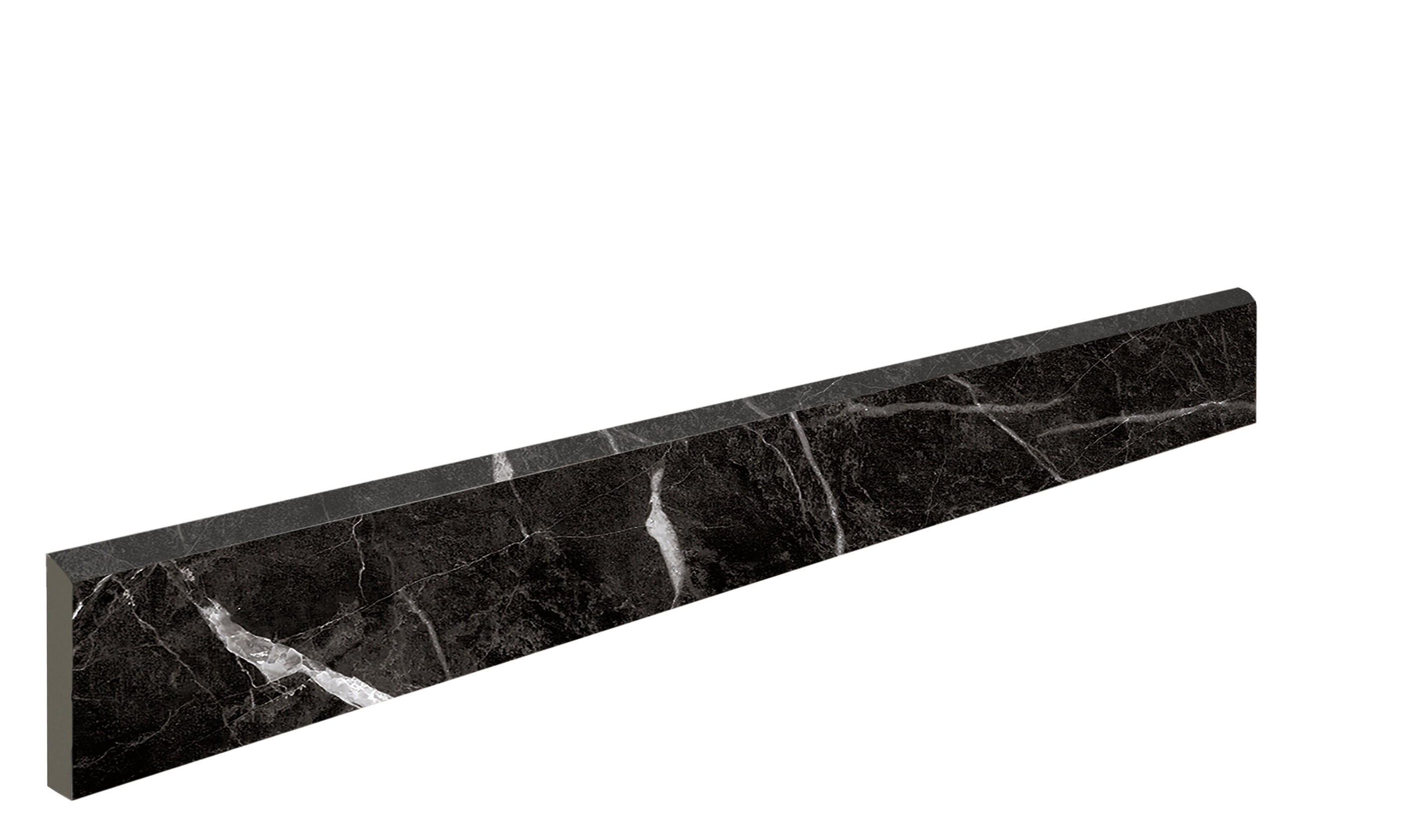 Lot de 2 plinthes carrelage Rimini, noir, Ht.  x L. 60 cm, Ep.9 mm - 3