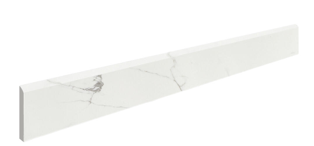 Lot de 2 plinthes Rimini, BLANC MAT, l. 4.6 x L. 60 cm, Ep.9 mm - 3