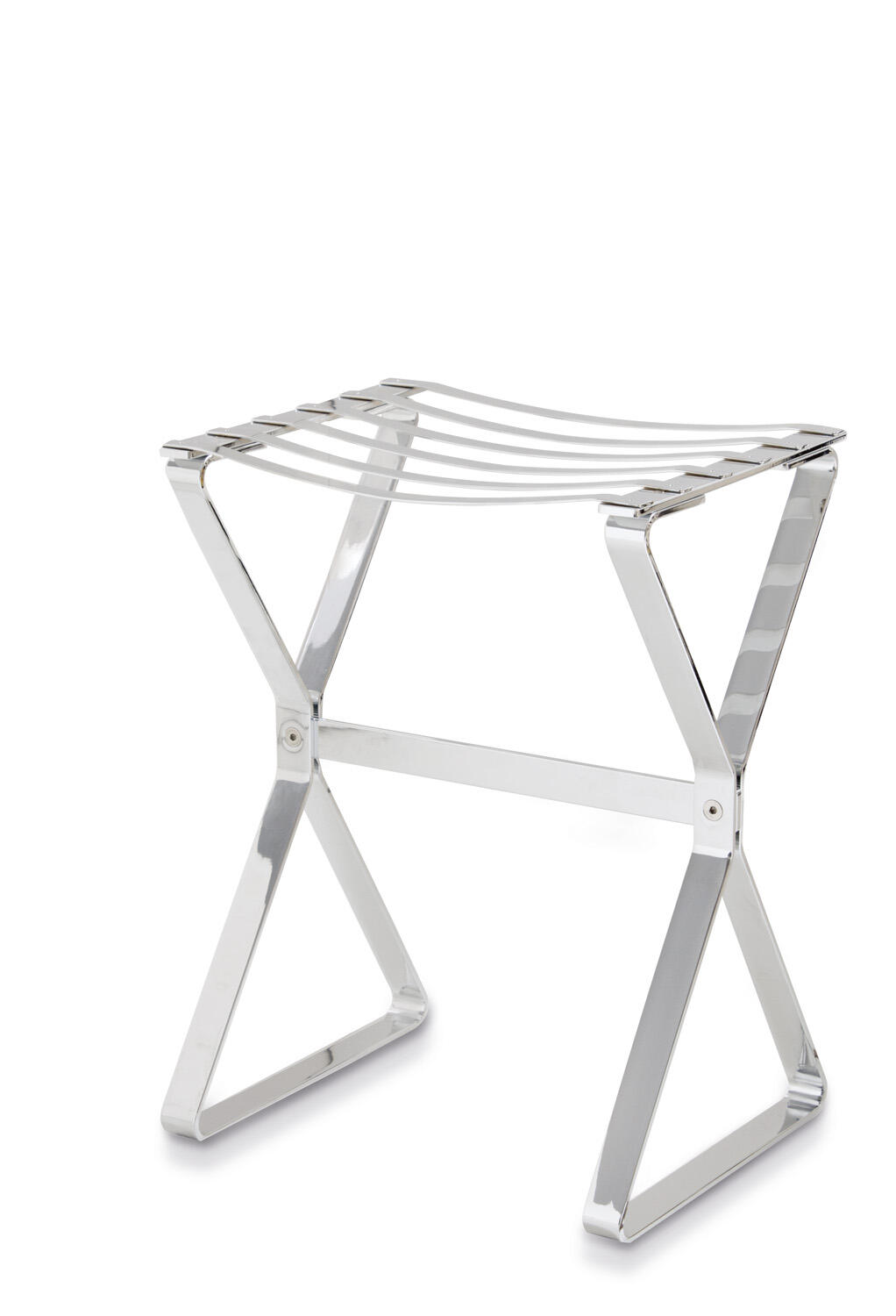 Taburete de baño gris 30.5x41 cm