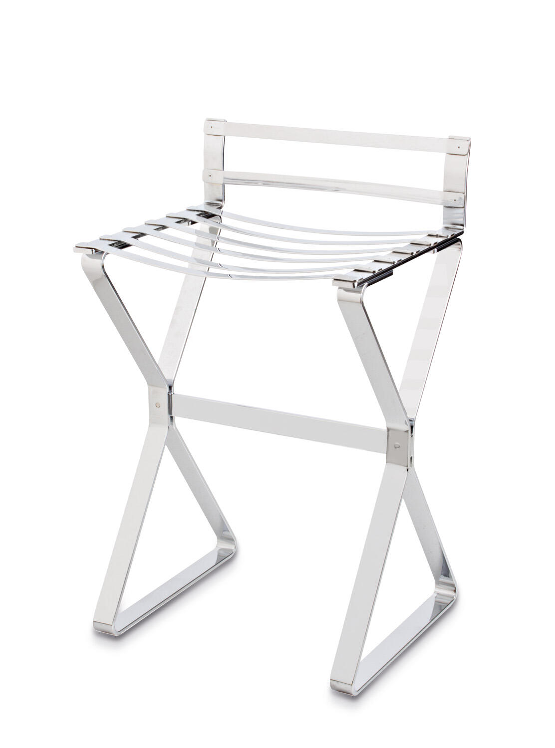 Taburete de baño gris 30.5x50.5 cm