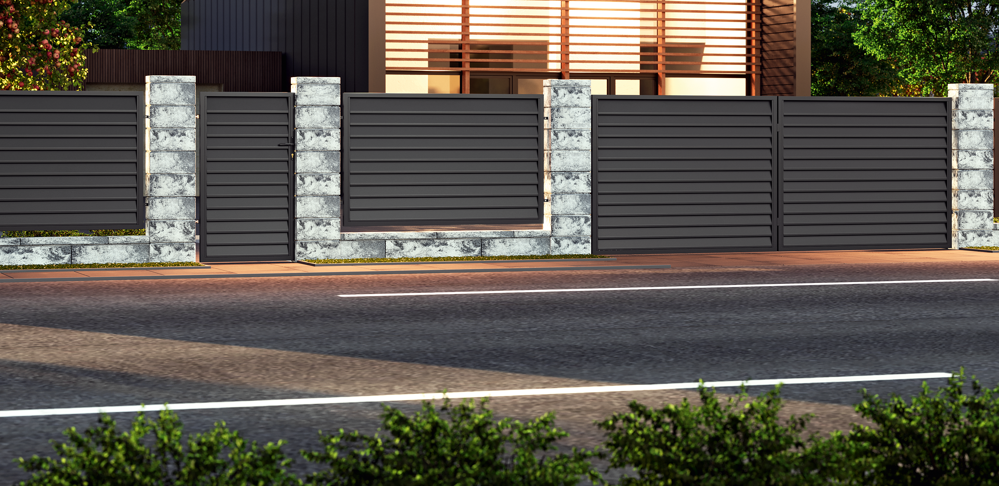 Furtka Kreta 90x150 cm lewa Polbram - 5