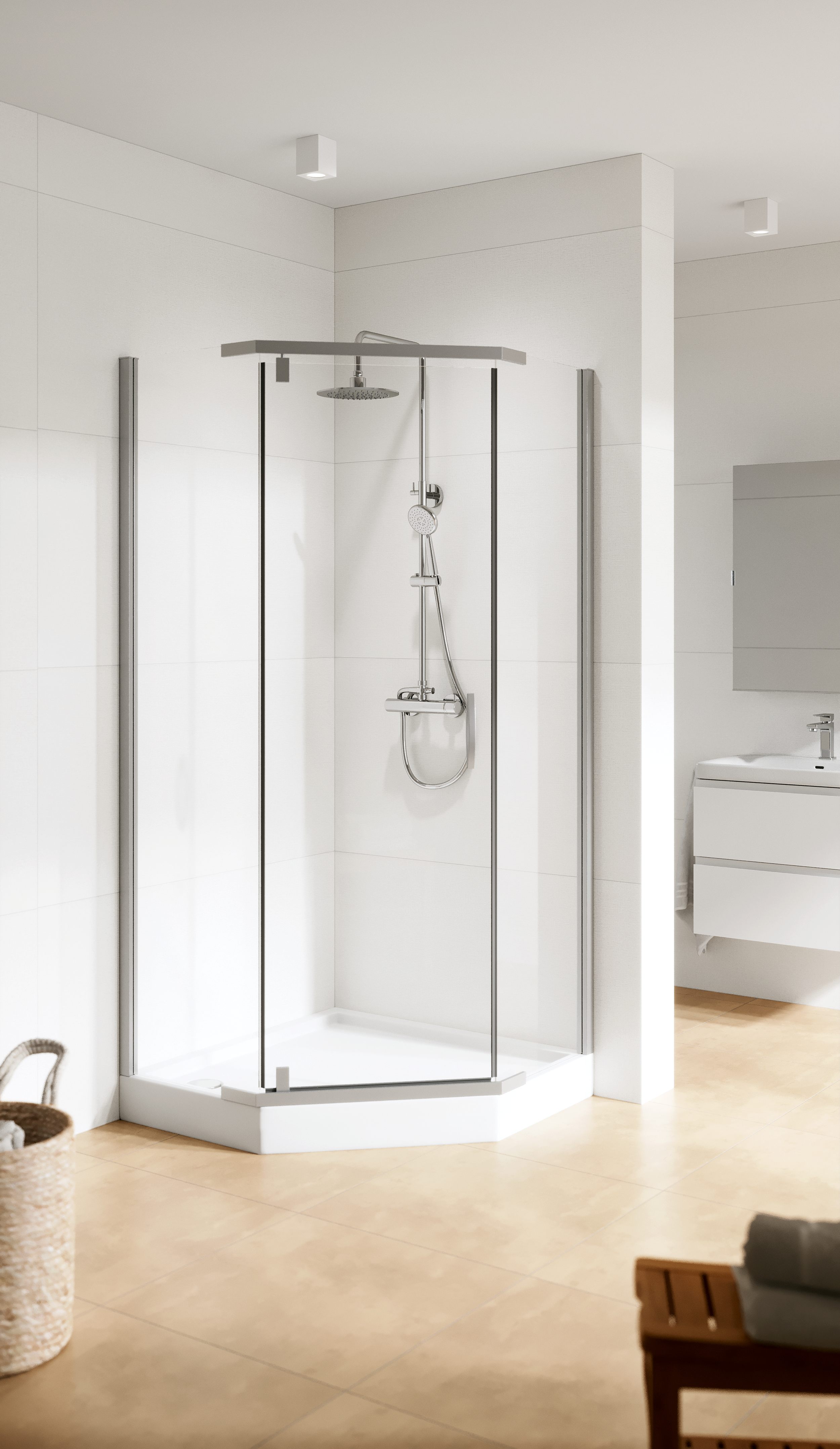 Kabina prysznicowa Stylio 80 x 80 Sea-Horse - 2