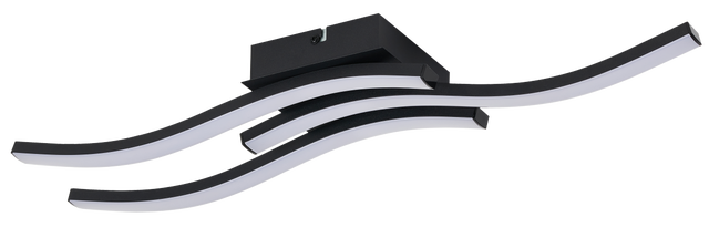 Plafon Bradox czarny 1440 lm LED Reality