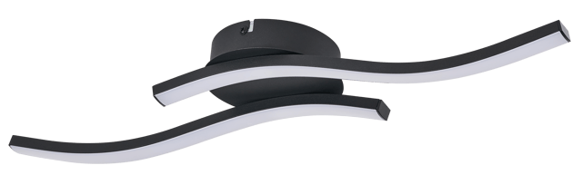 Plafon Bradox czarny 960 lm LED Reality