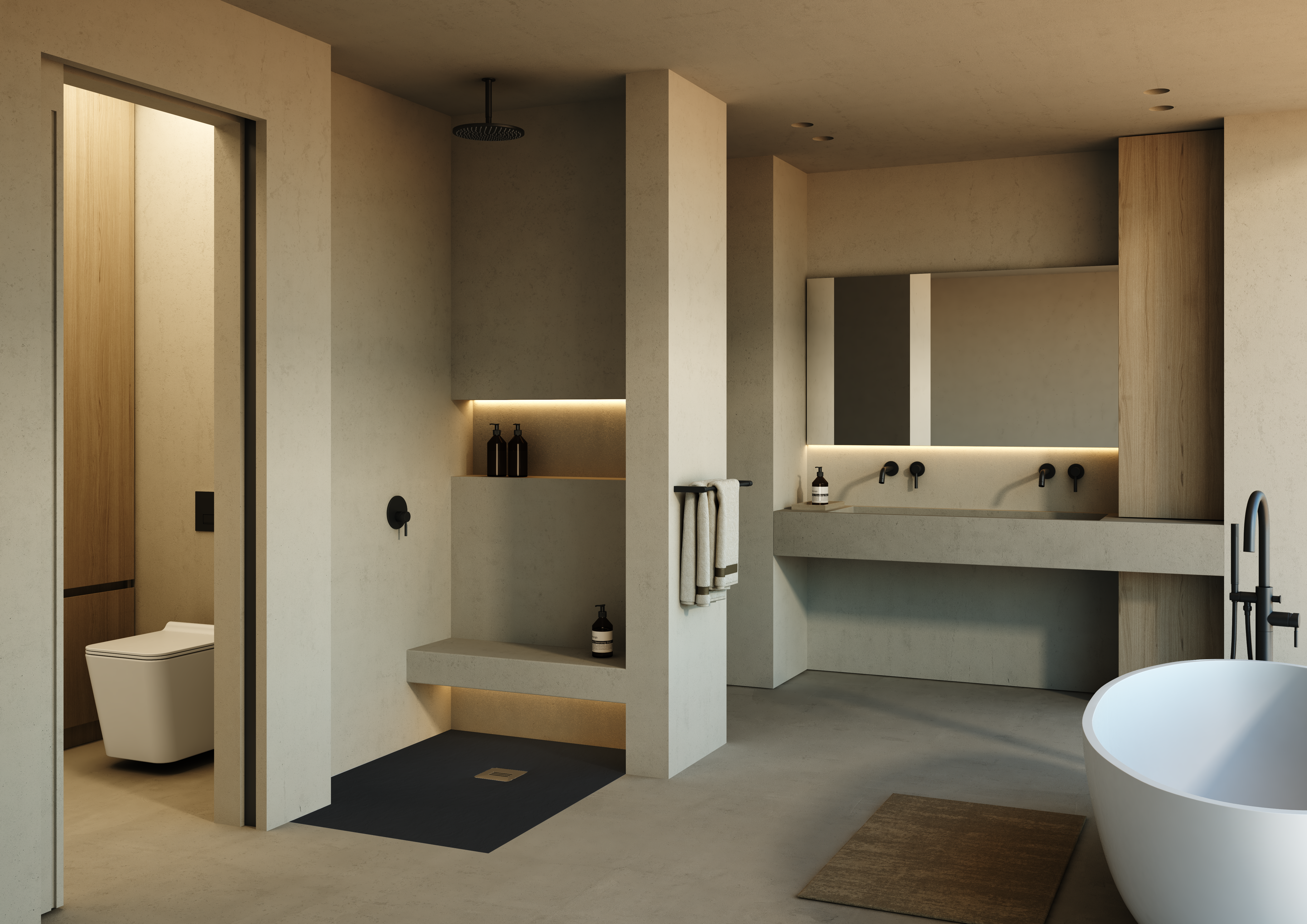 Brodzik do kabiny prysznicowej Balans 70 x 90 cm czarny Schedpol - 3