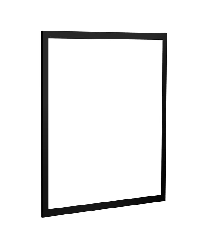 Ramka do panelu ledowego czarna 60 x 60 cm Oro