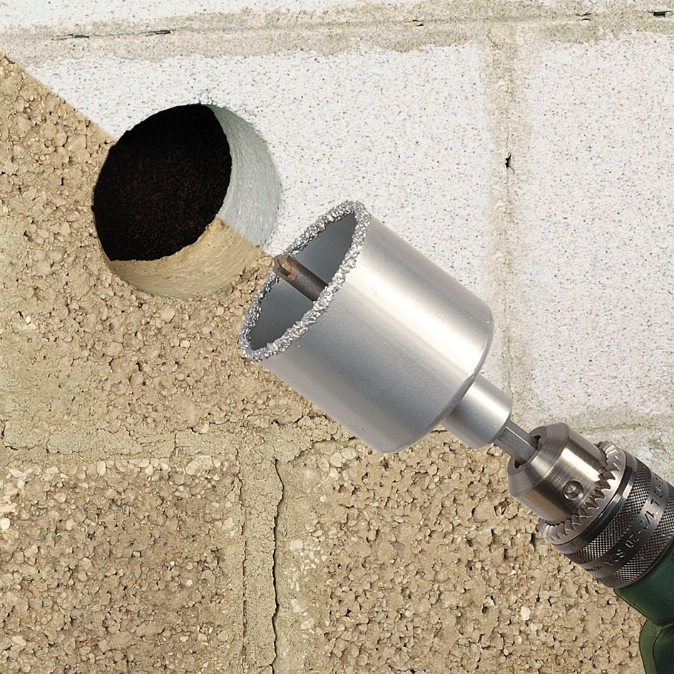 Trépan CT parpaing Wolfcraft diam.68mm - 3