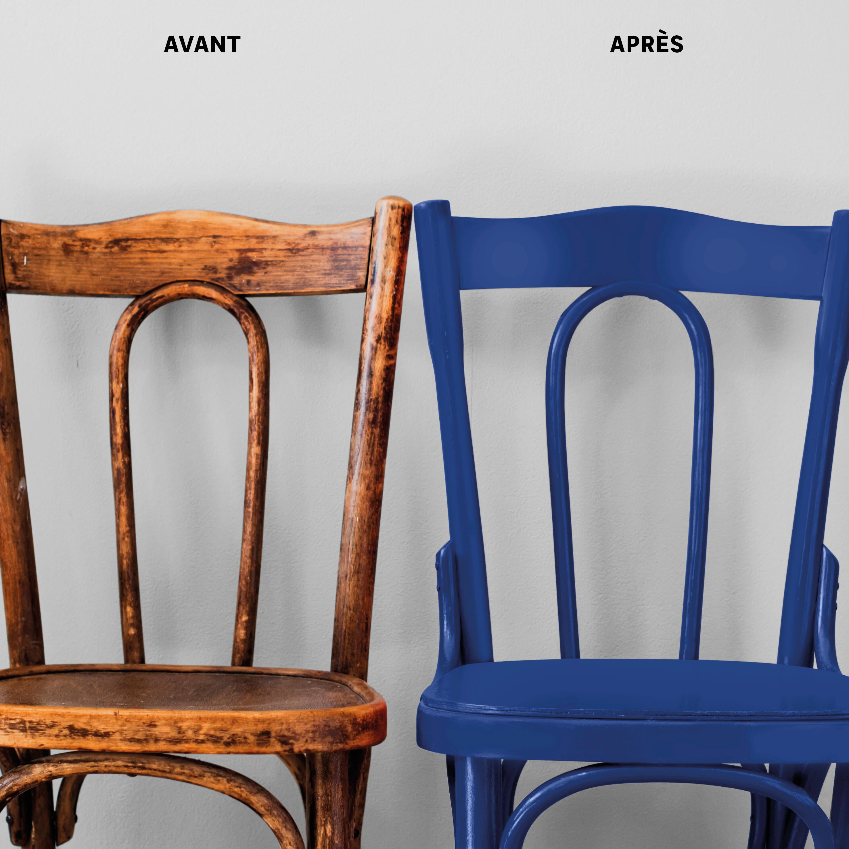 Bombe de peinture Relook tout MAISON DECO outremer satiné 400 ml - 8