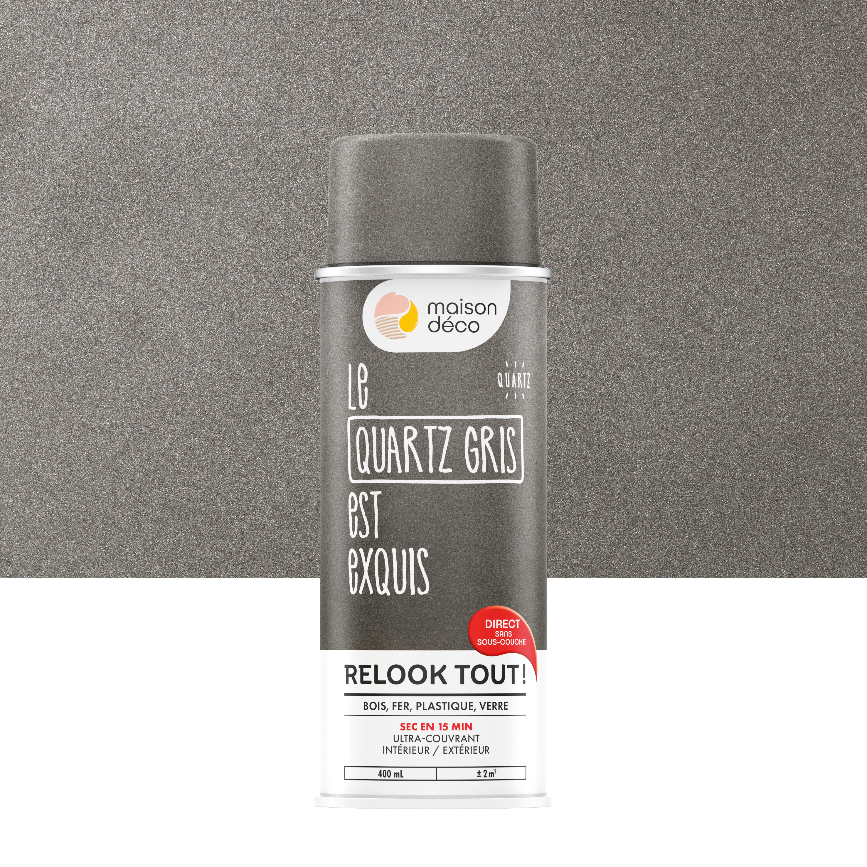 Quartz Gris pailleté