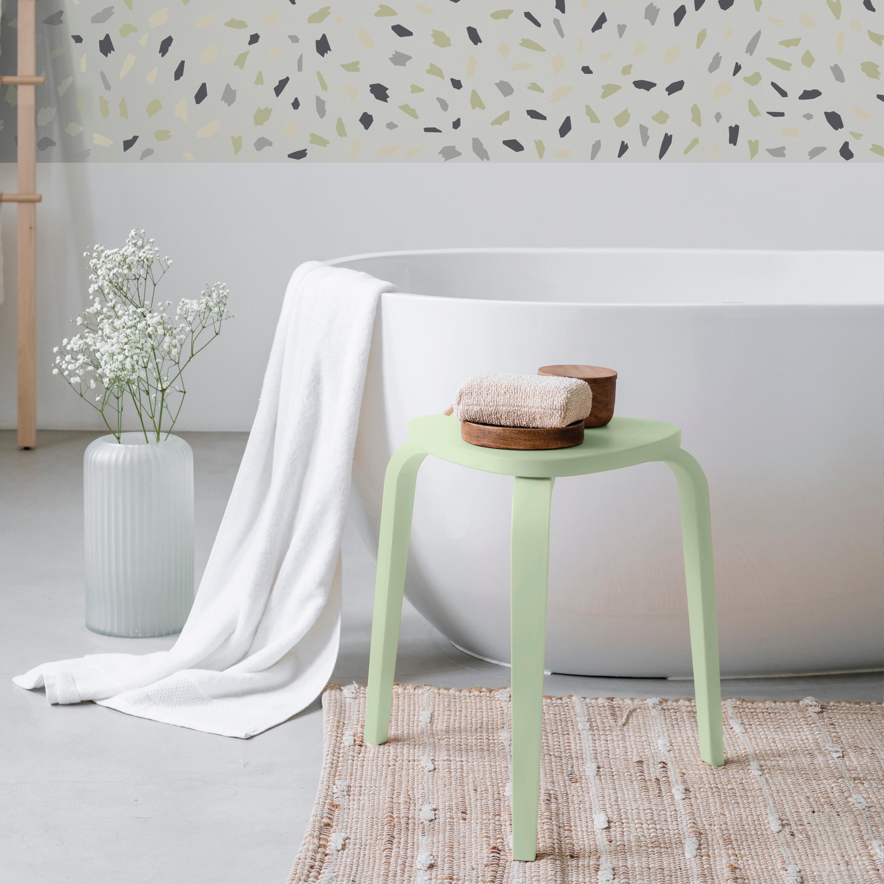 Bombe de peinture Relook tout MAISON DECO pistache mat 400 ml - 5