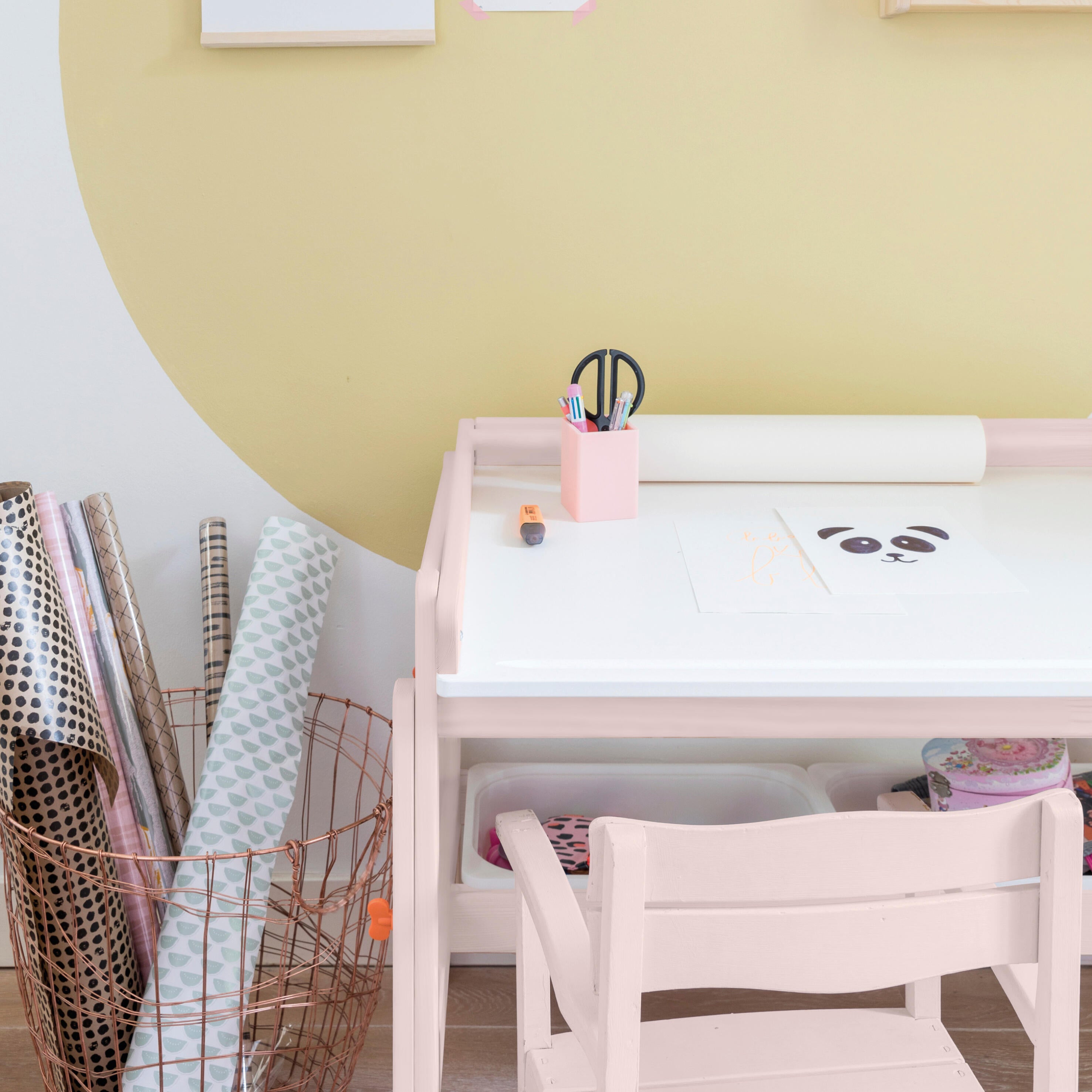 Bombe de peinture Relook tout MAISON DECO rose mat 400 ml - 6