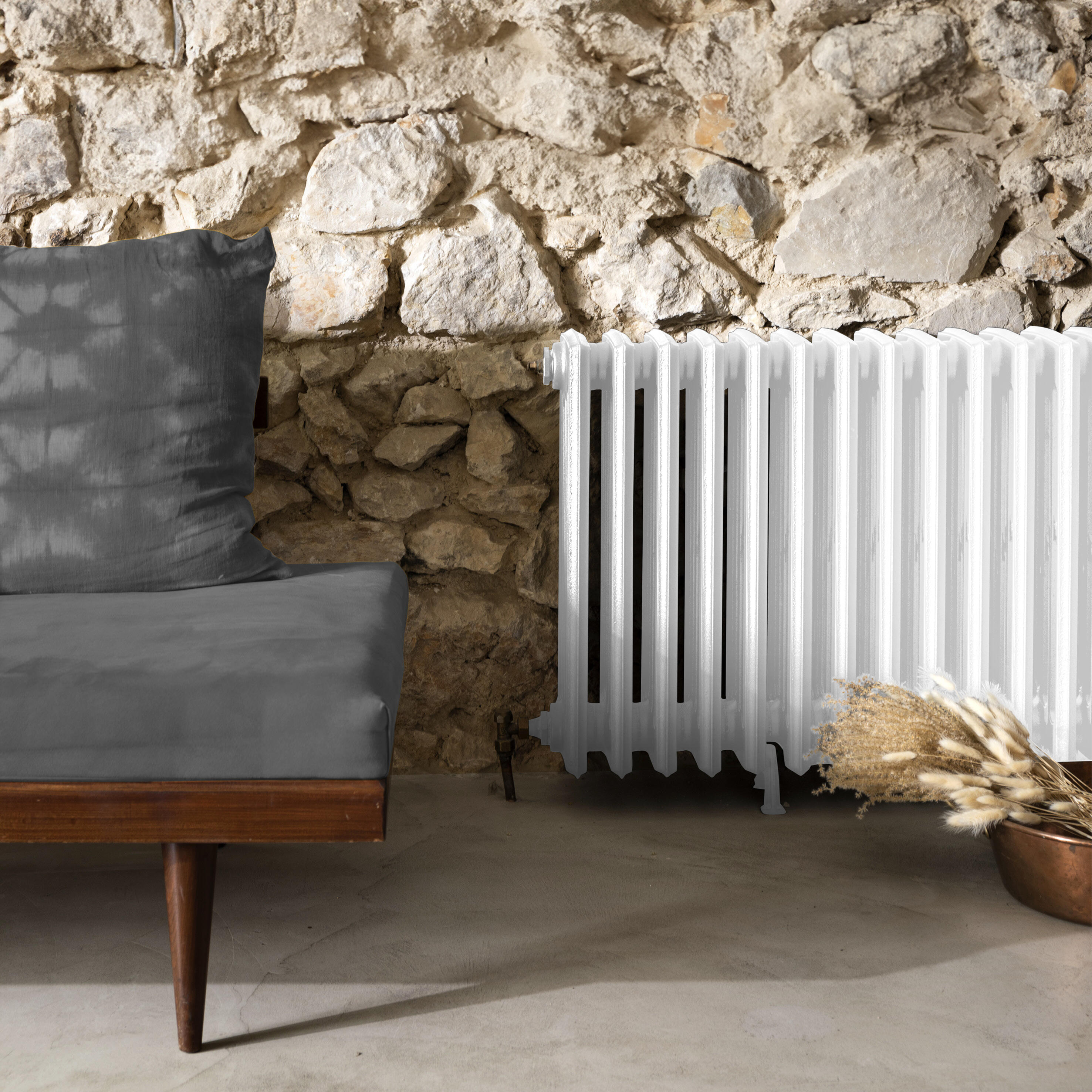 Bombe de peinture Relook radiateurs MAISON DECO blanc mat - 2