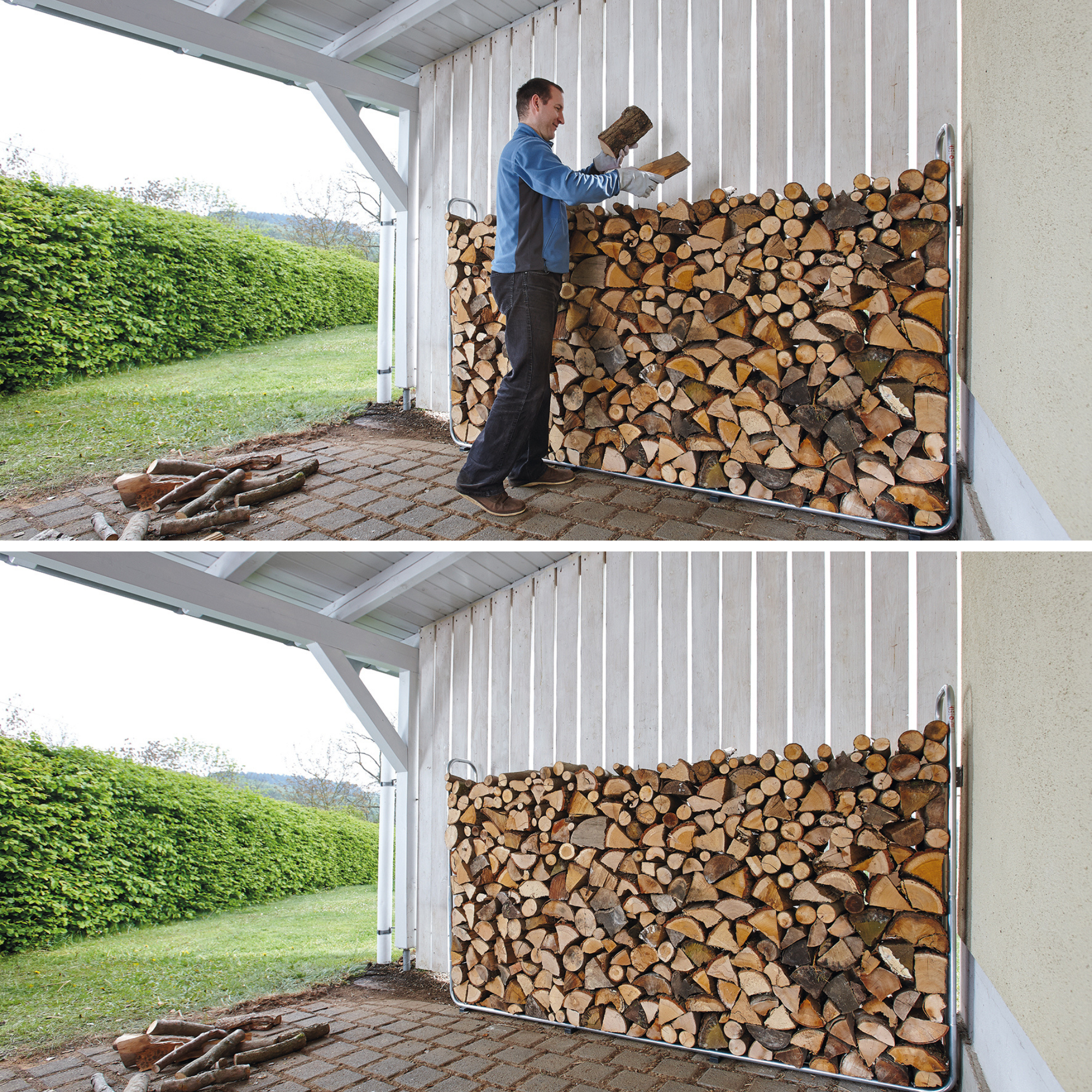 Range-bûches modulable WOLFCRAFT Réglable 2dimensions - xxl - 3