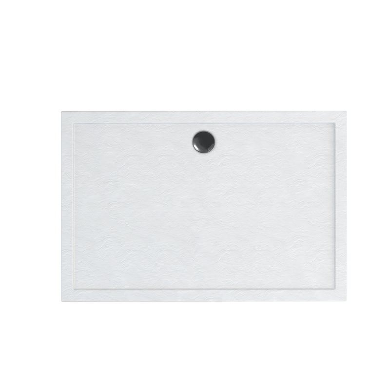 Brodzik do kabiny prysznicowej Ipsilon 140x80x5 cm biały Sensea