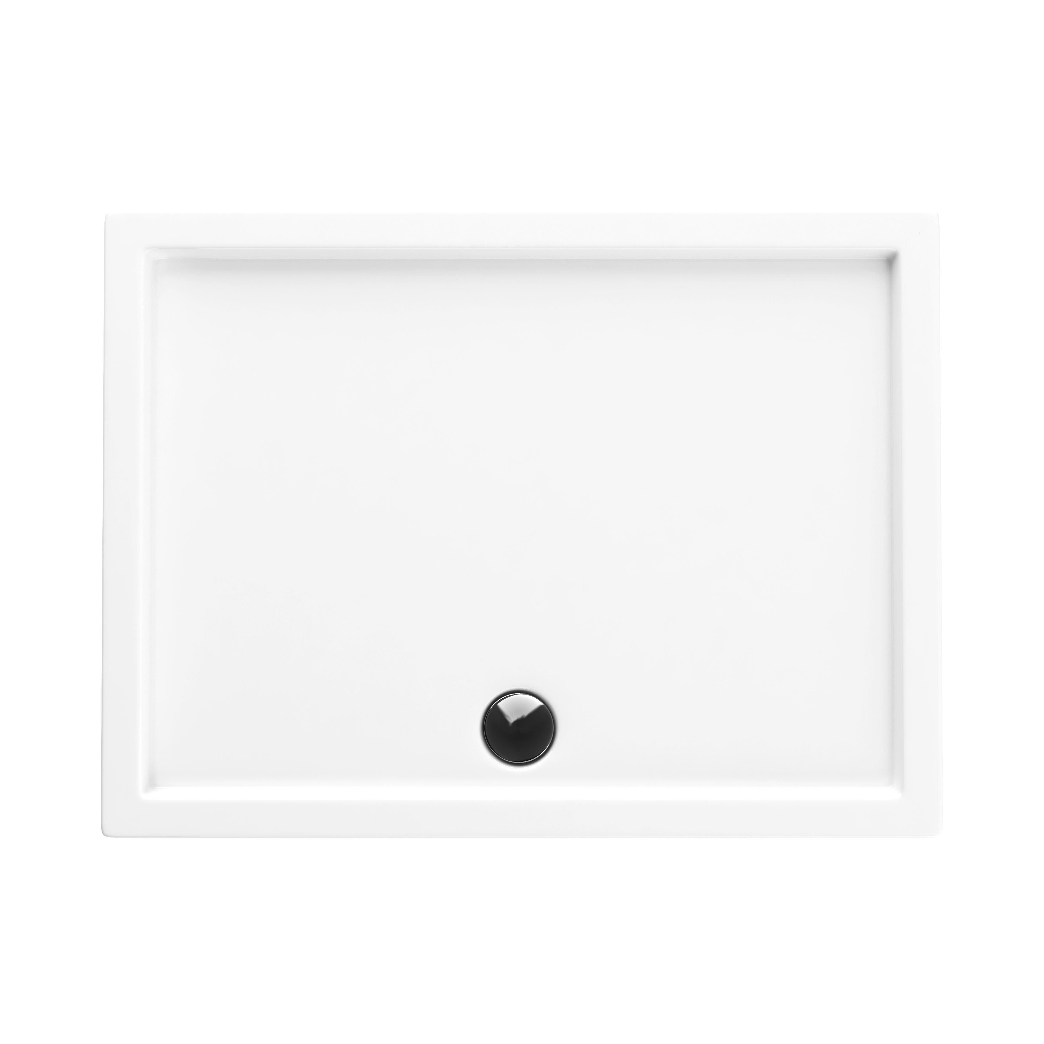 Brodzik do kabiny prysznicowej Ipsilon 90x80x5 cm biały Sensea