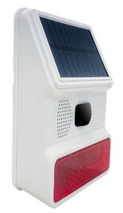 Sirène extérieure solaire pour système d'alarme EVOLUTION MAX