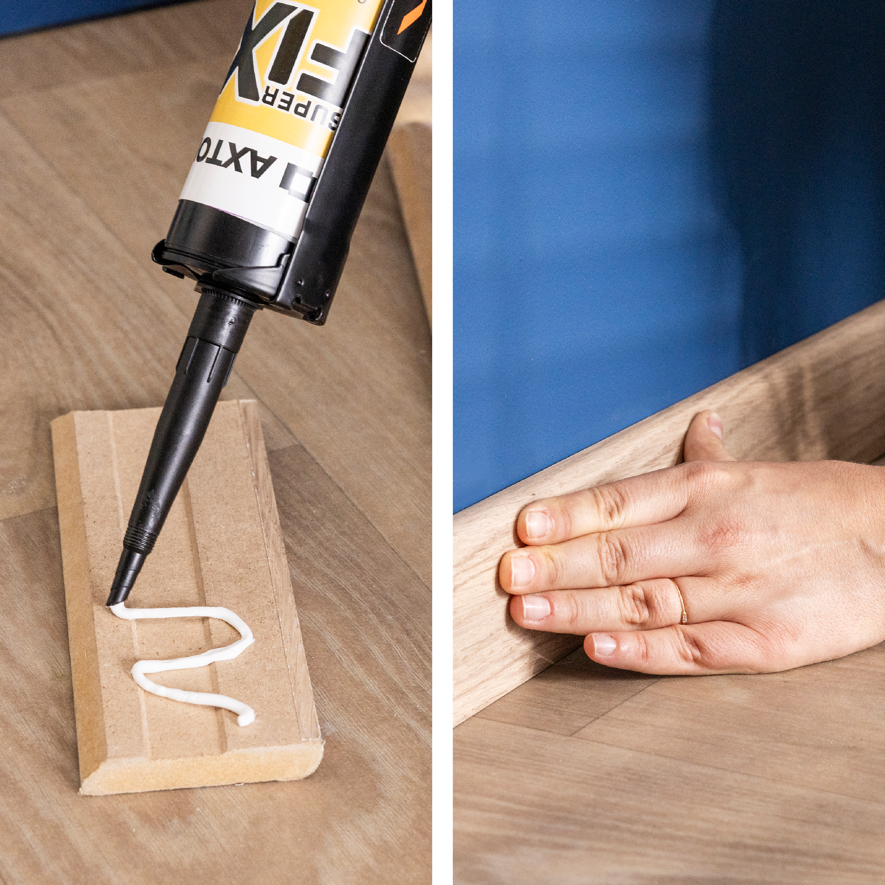 Conjunto de 3 colas de fixação Axton 310ml branco - 4