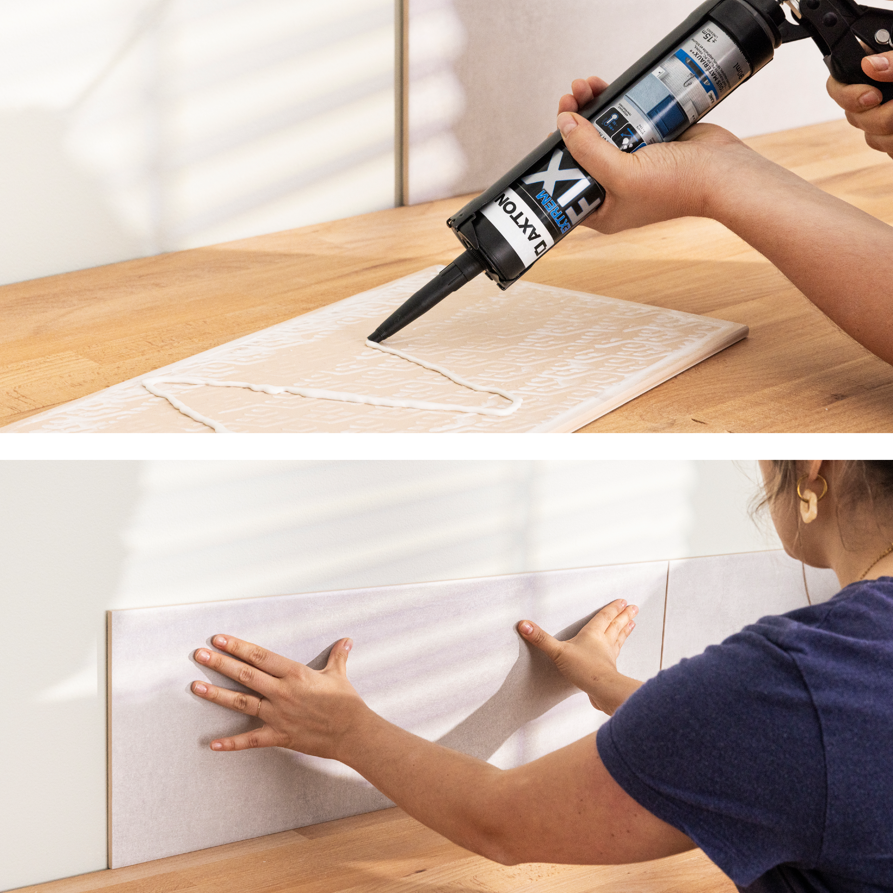 Klej montażowy hybrydowy polimerowy biały 290 ml Axton - 4