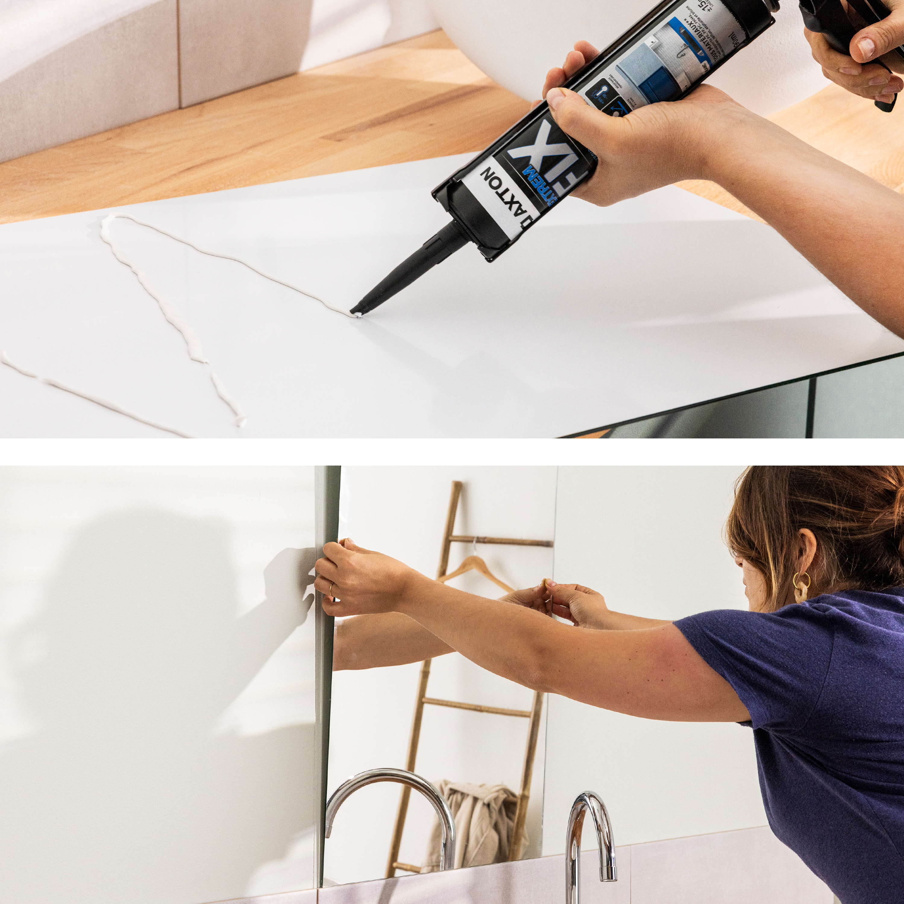 Klej montażowy hybrydowy polimerowy biały 290 ml Axton - 5