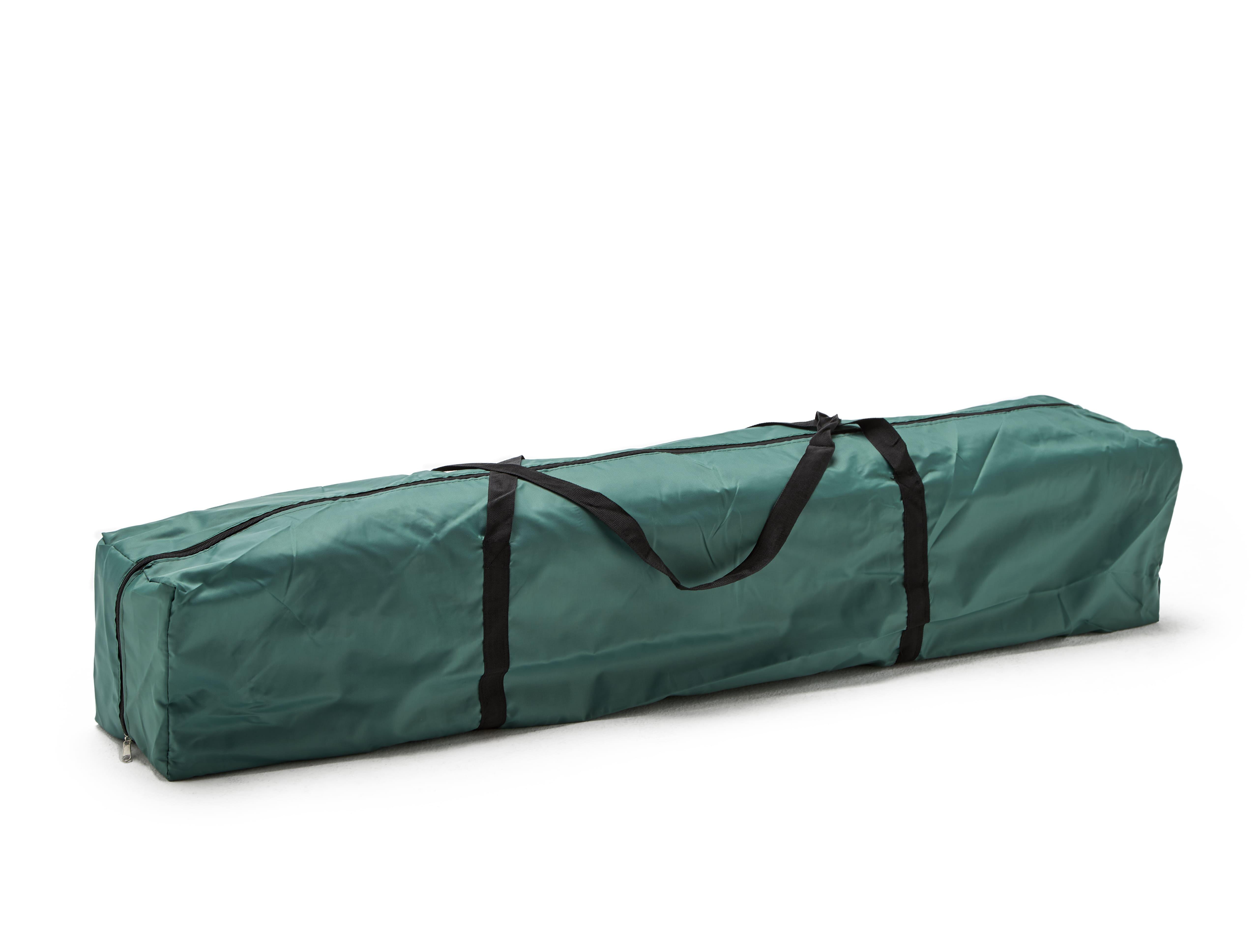 Cenador de acero con cubierta y funda de protección SUNNYCOVER DELUXE de 400 x 300 cm verde - 6