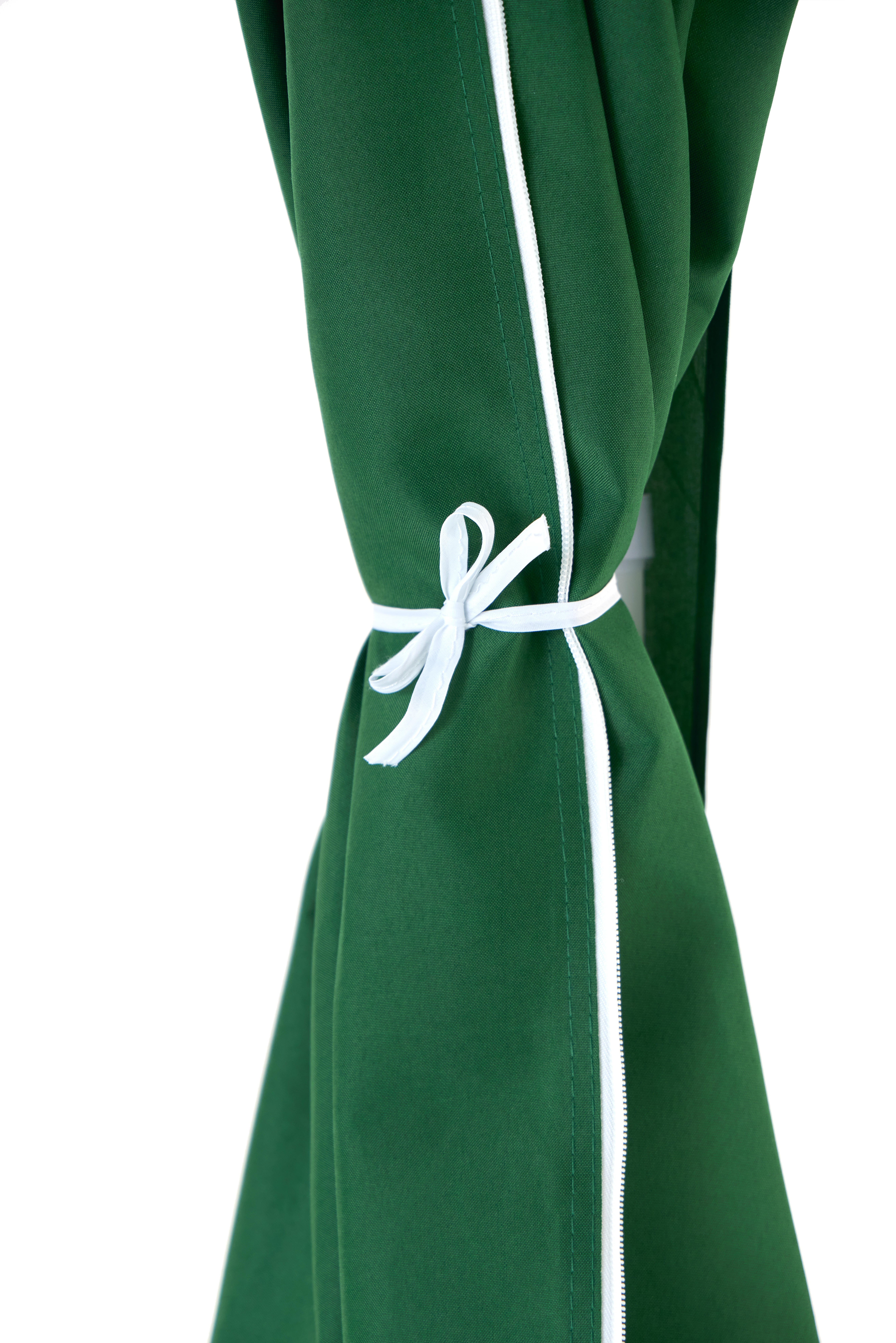 Carpa plegable Deluxe de acero con laterales 3x3m verde - 10