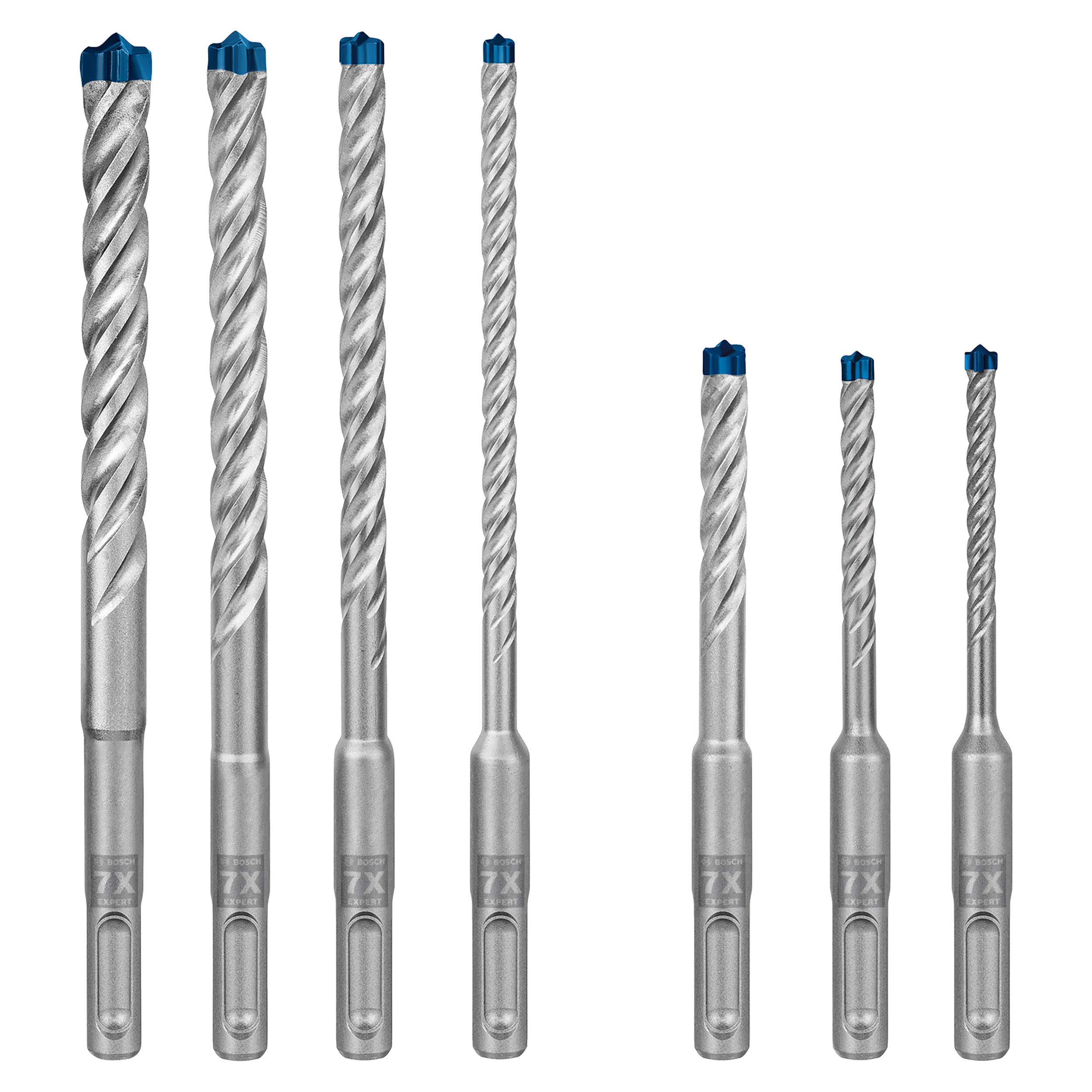 Zestaw wierteł do betonu zbrojonego SDS Plus 5-12 mm 7szt. EXPERT BOSCH