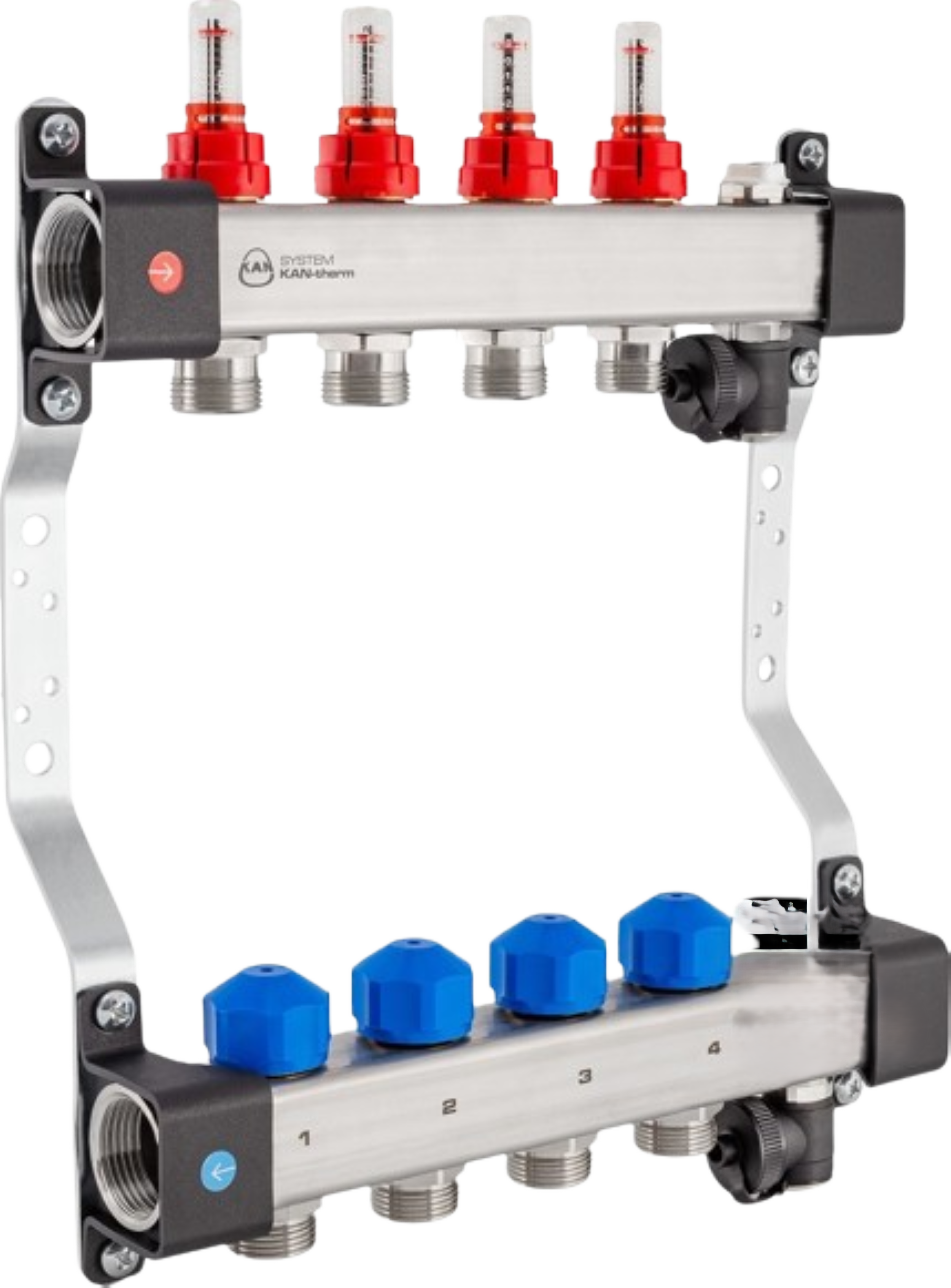 Rozdzielacz V4_7534 INOXFLOW KPL 4-OBW KAN-THERM
