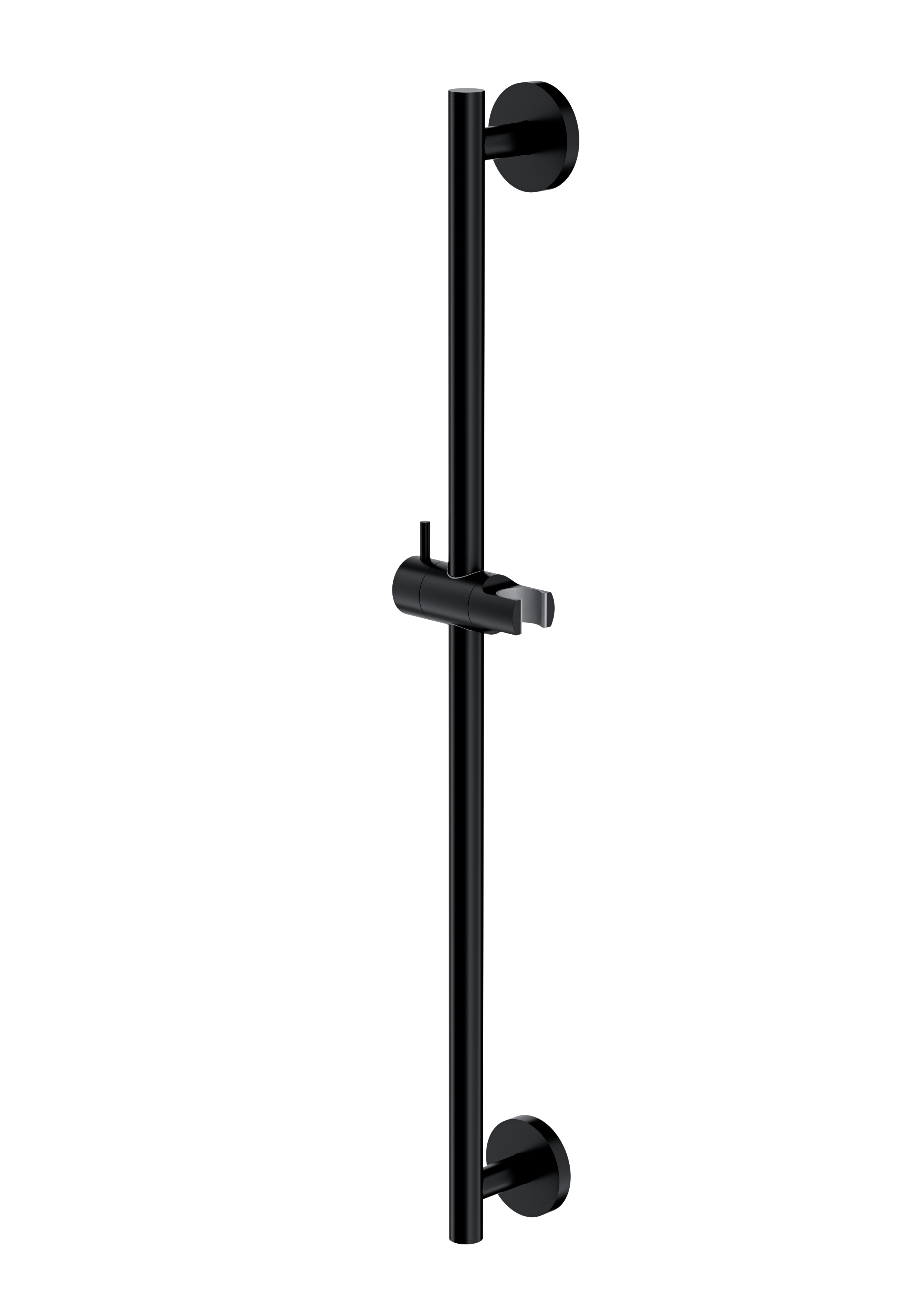 Drążek prysznicowy 66 cm czarny