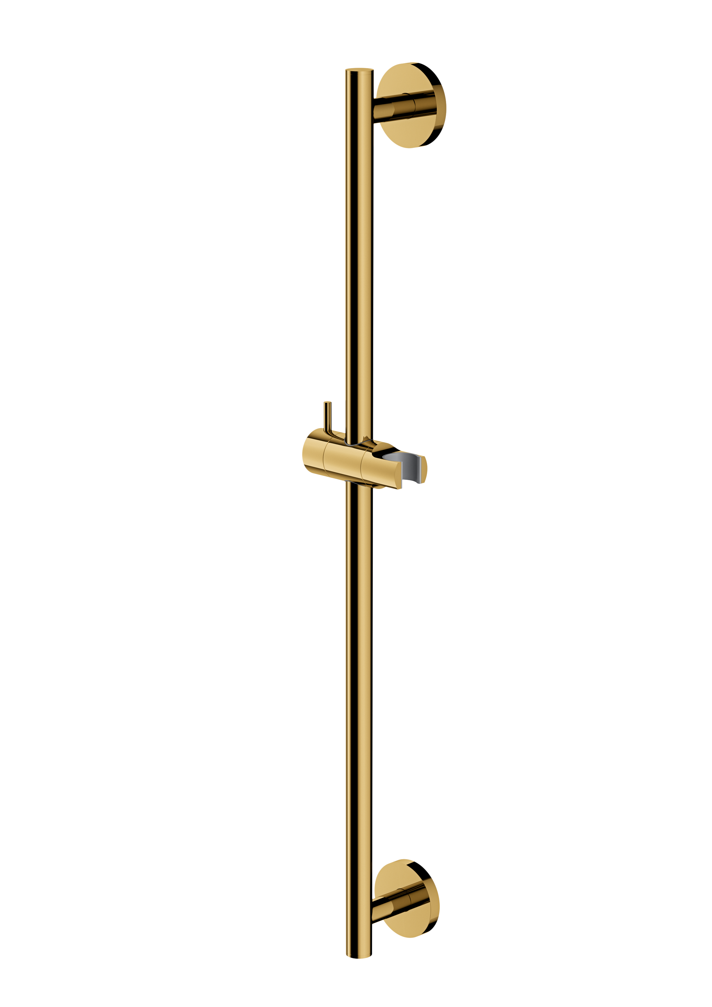 Drążek prysznicowy 66 cm złoty
