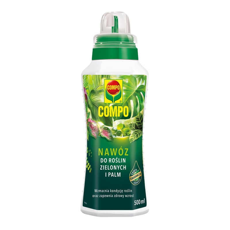 Nawóz do roślin zielonych i palm 0.5l Compo