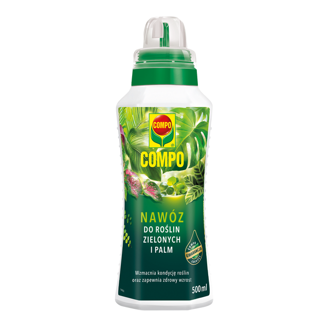 Nawóz do roślin zielonych i palm 0.5l Compo