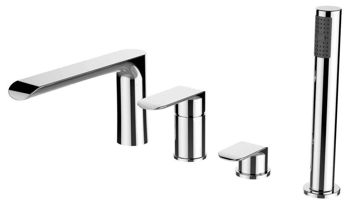 Grifo de ducha monomando empotrado STANDARD HIDRÁULICA Ágora Xtreme plata brillo Latón - 3