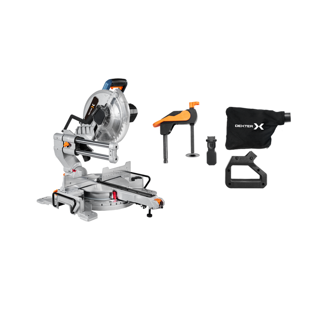 Ingletadora telescópica DEXTER  - Disco ⌀ 254 mm - Potencia 2000 W - 5000 RPM