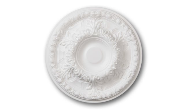 Rosace B17 Décoflair en Polystyrène expansé, Diam.50 cm, L.5.3 x l.52 cm