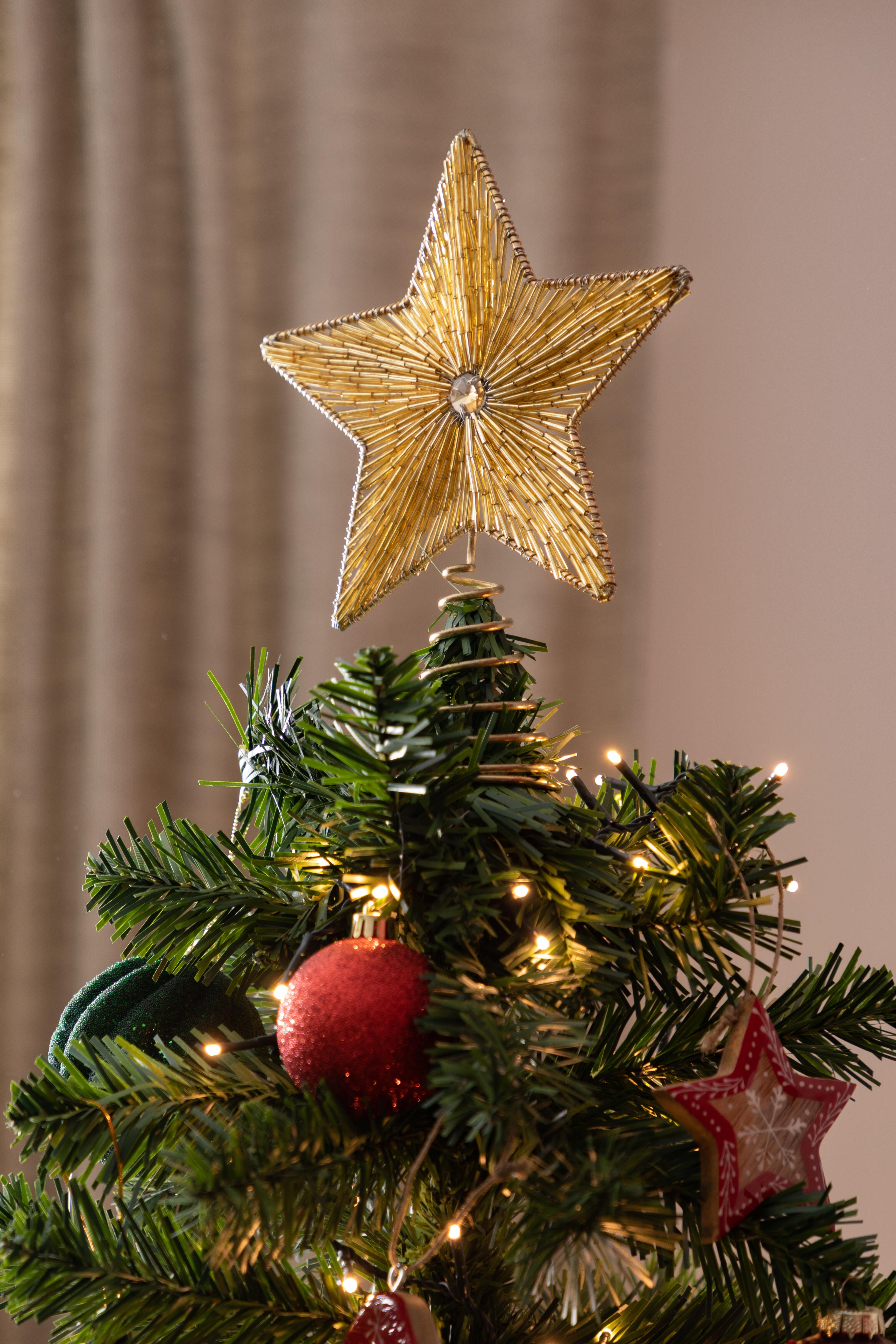 Estrella de árbol 18x24 cm - 3