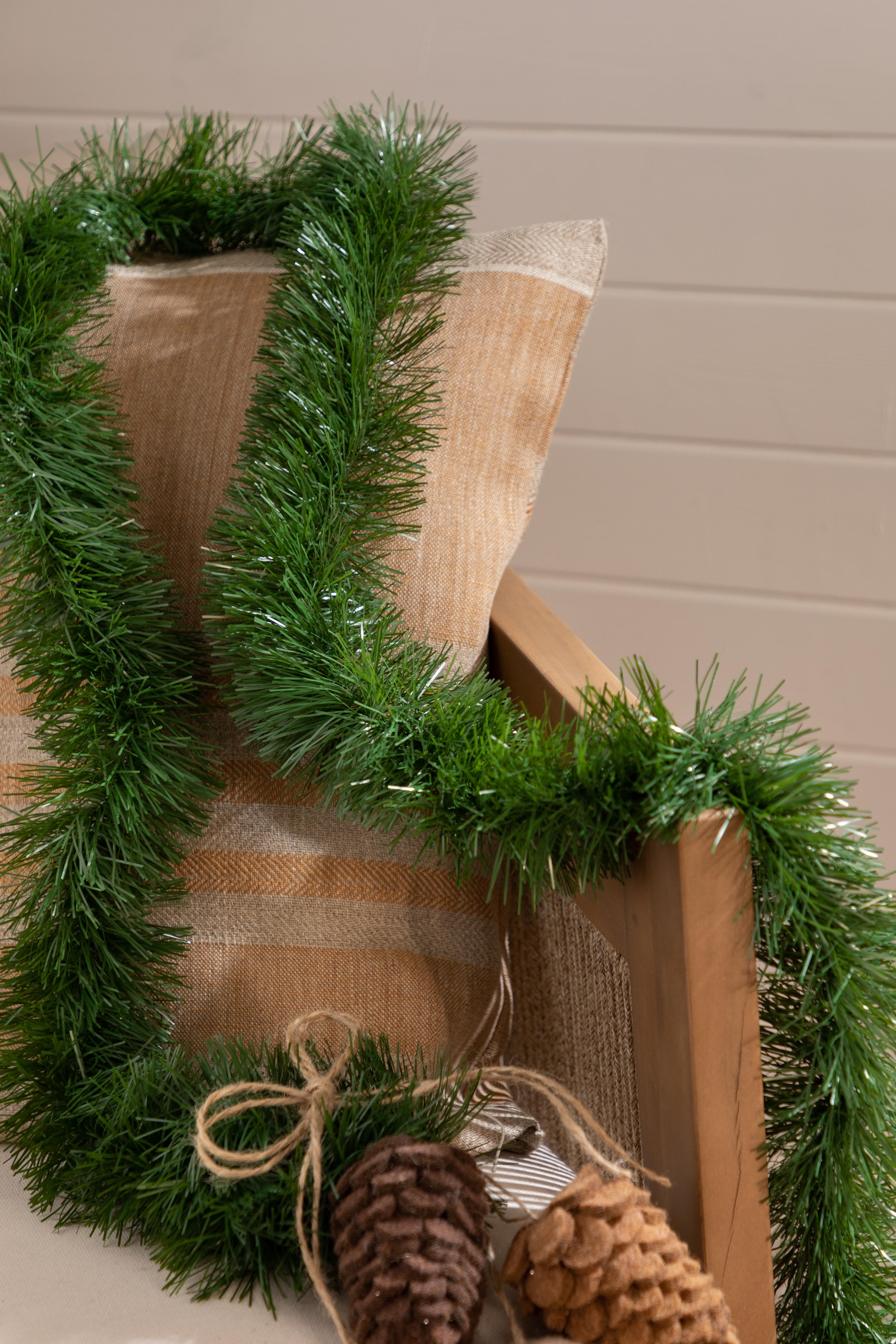 Espumillón verde 2 m - 3