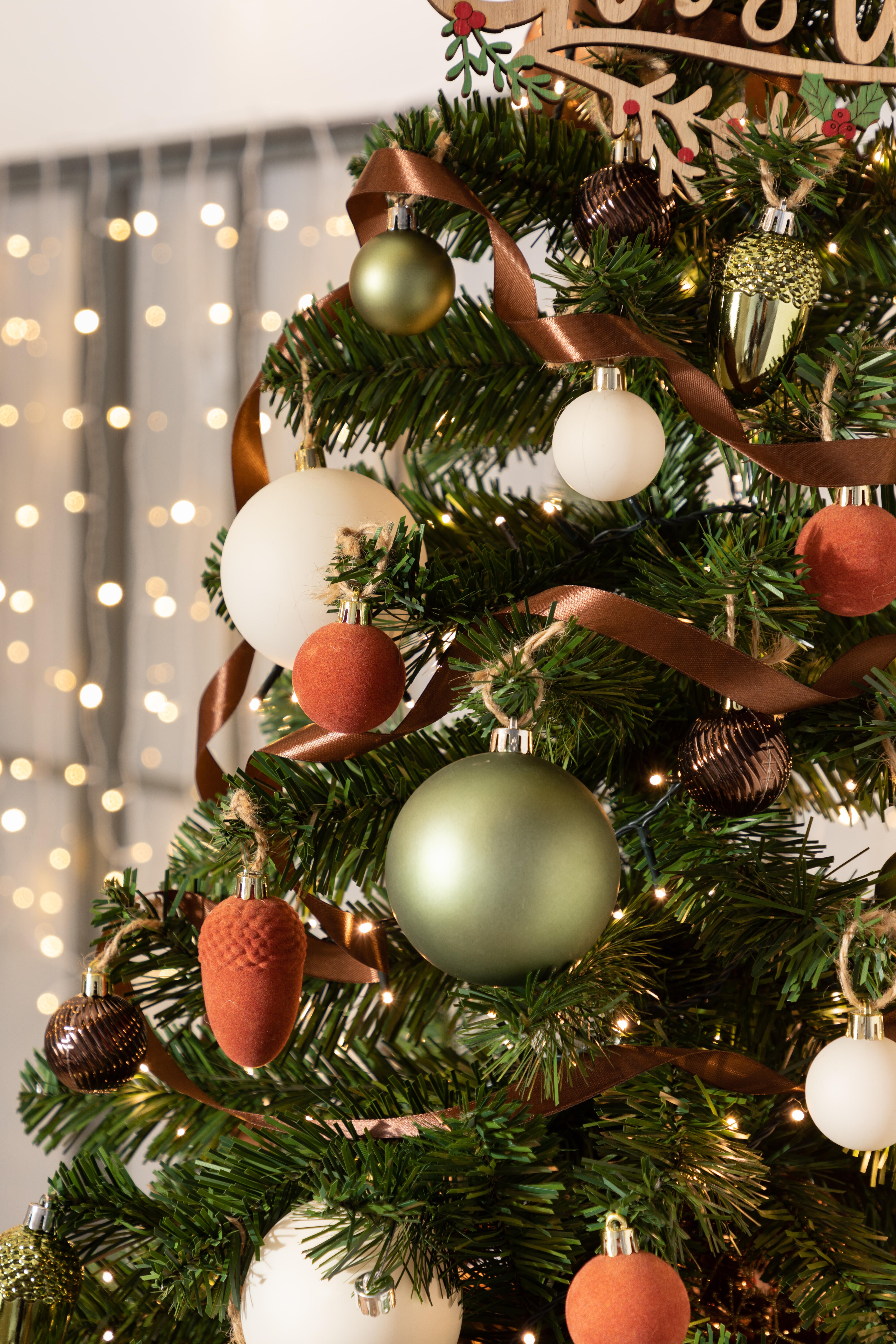 Set de bolas de navidad Nature 28 unidades - 3