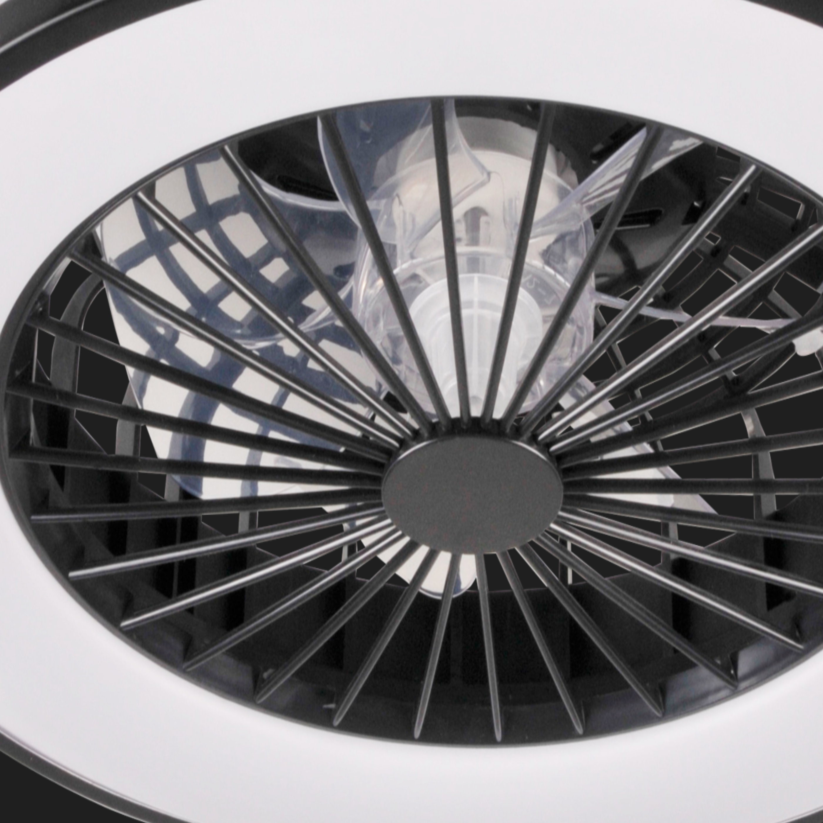 Lampowentylator Kenya czarny 50 cm LED Sanico - 7