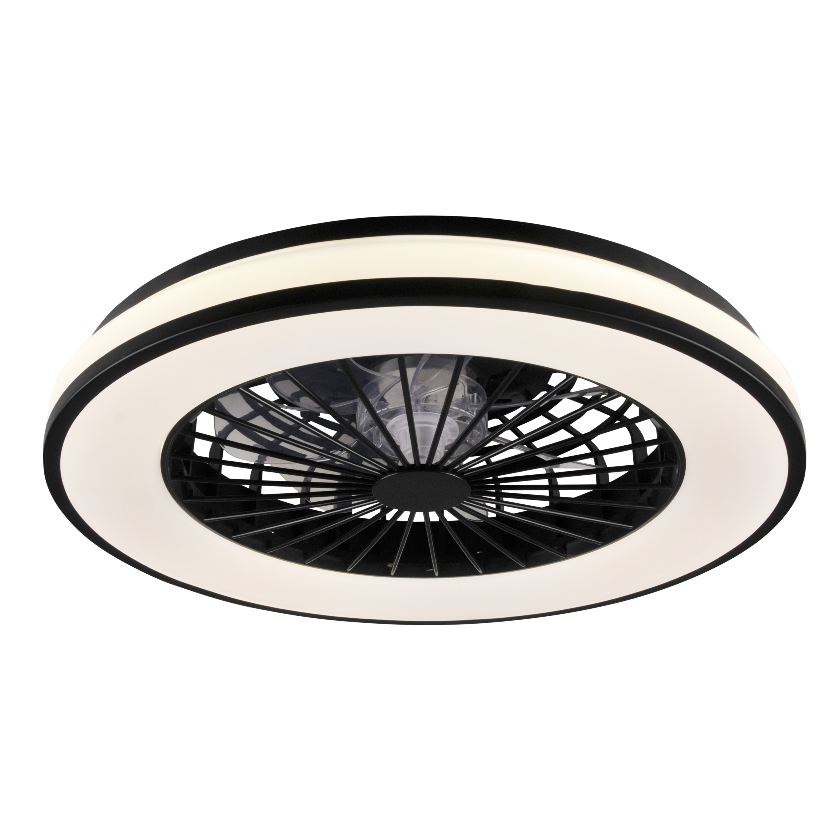 Lampowentylator Kenya czarny 50 cm LED Sanico - 5