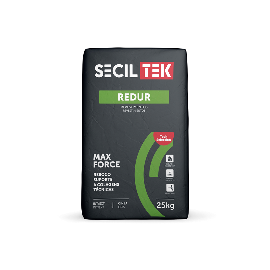 Reboco de aderência extrema SECILTEK REDUR MAX FORCE - 3