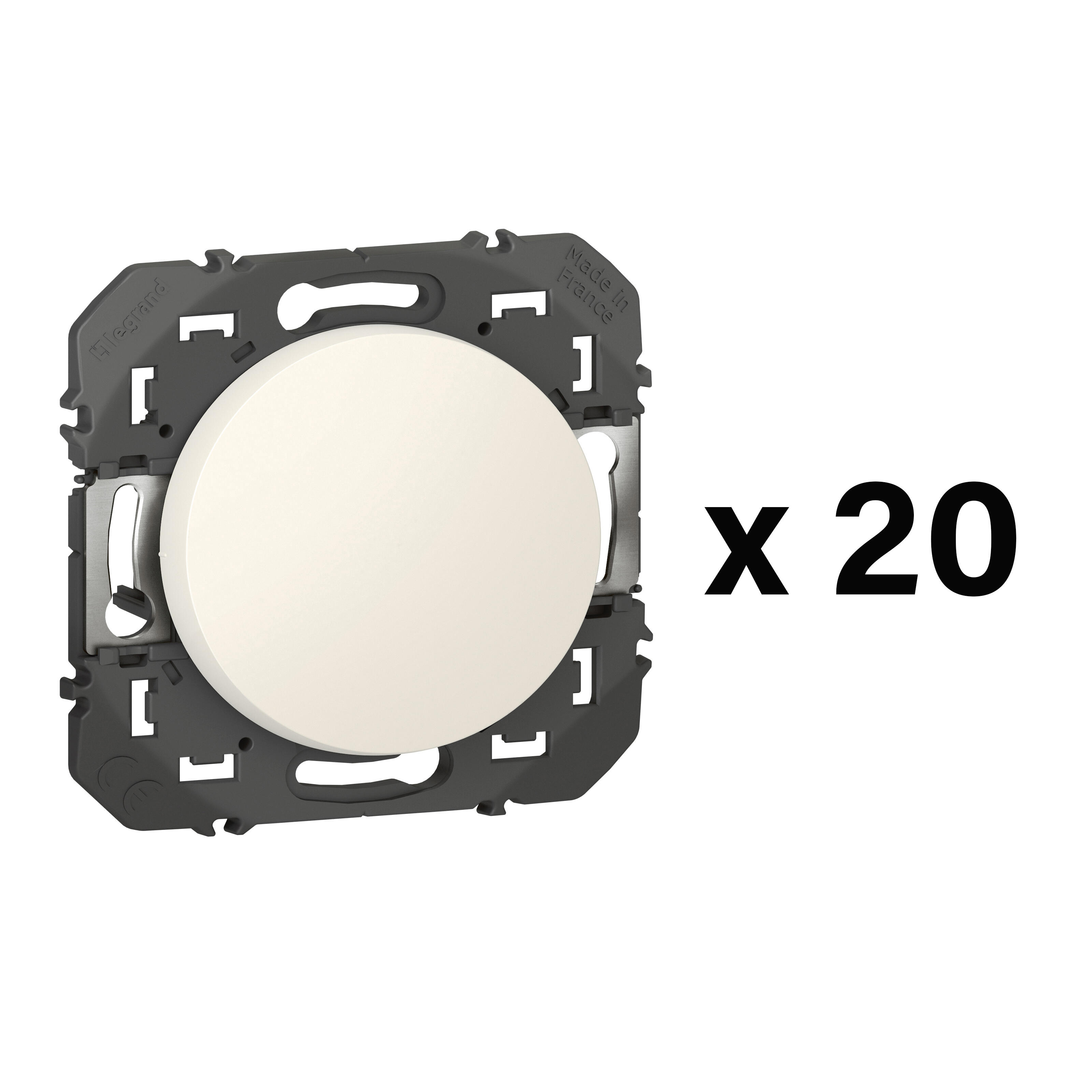 Interrupteur va et vient DOOXIE Lot de 20 - LEGRAND - 2