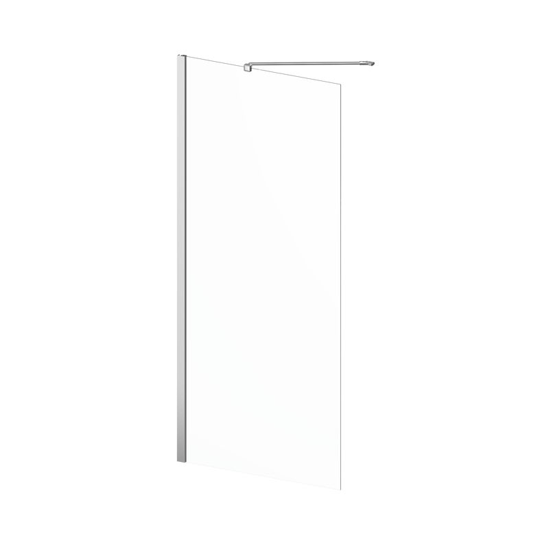 Ścianka prysznicowa do drzwi uchylnych Remix 90 x 195 cm chrom Sensea