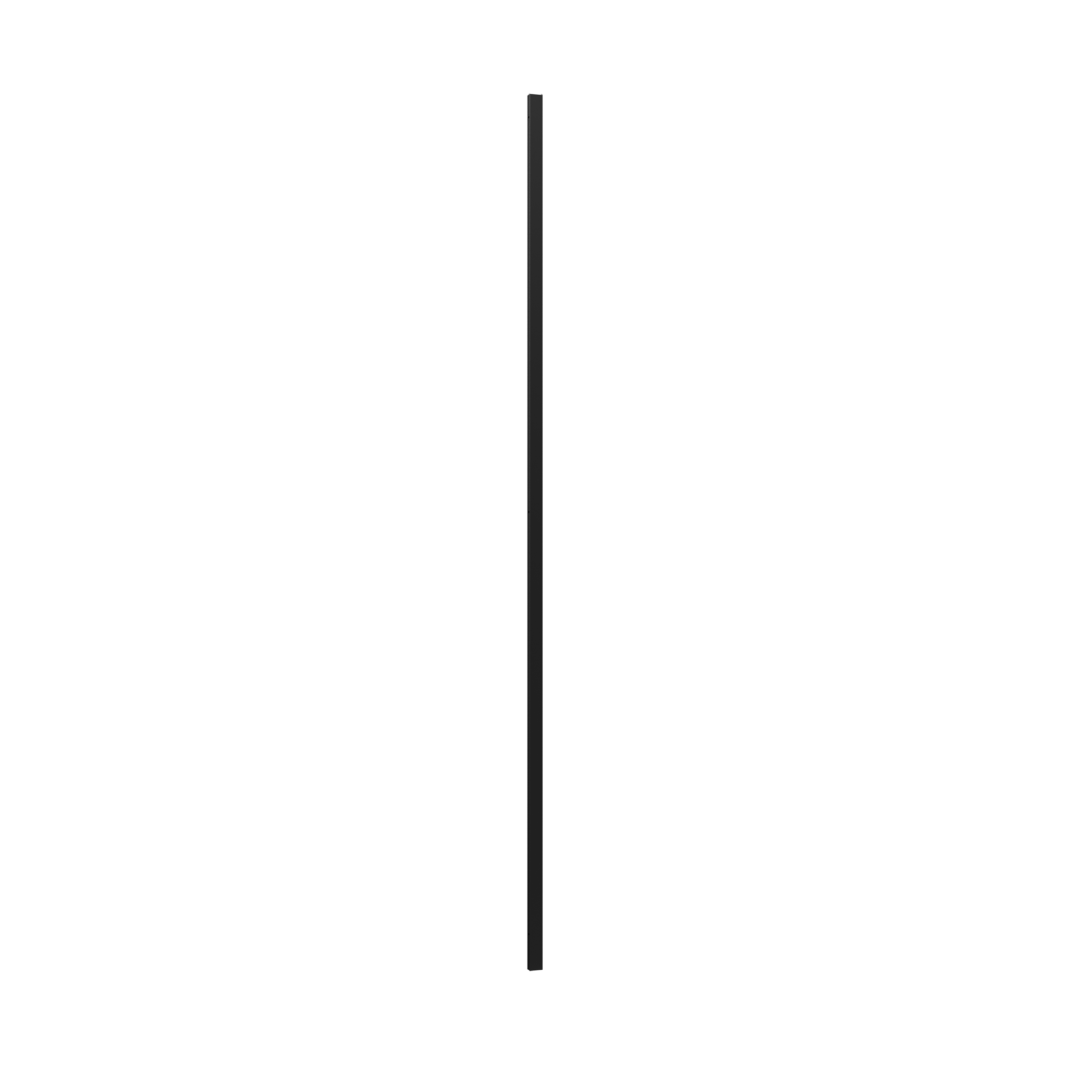 Profil poszerzający do ścianek prysznicowych czarny Remix 195 cm Sensea