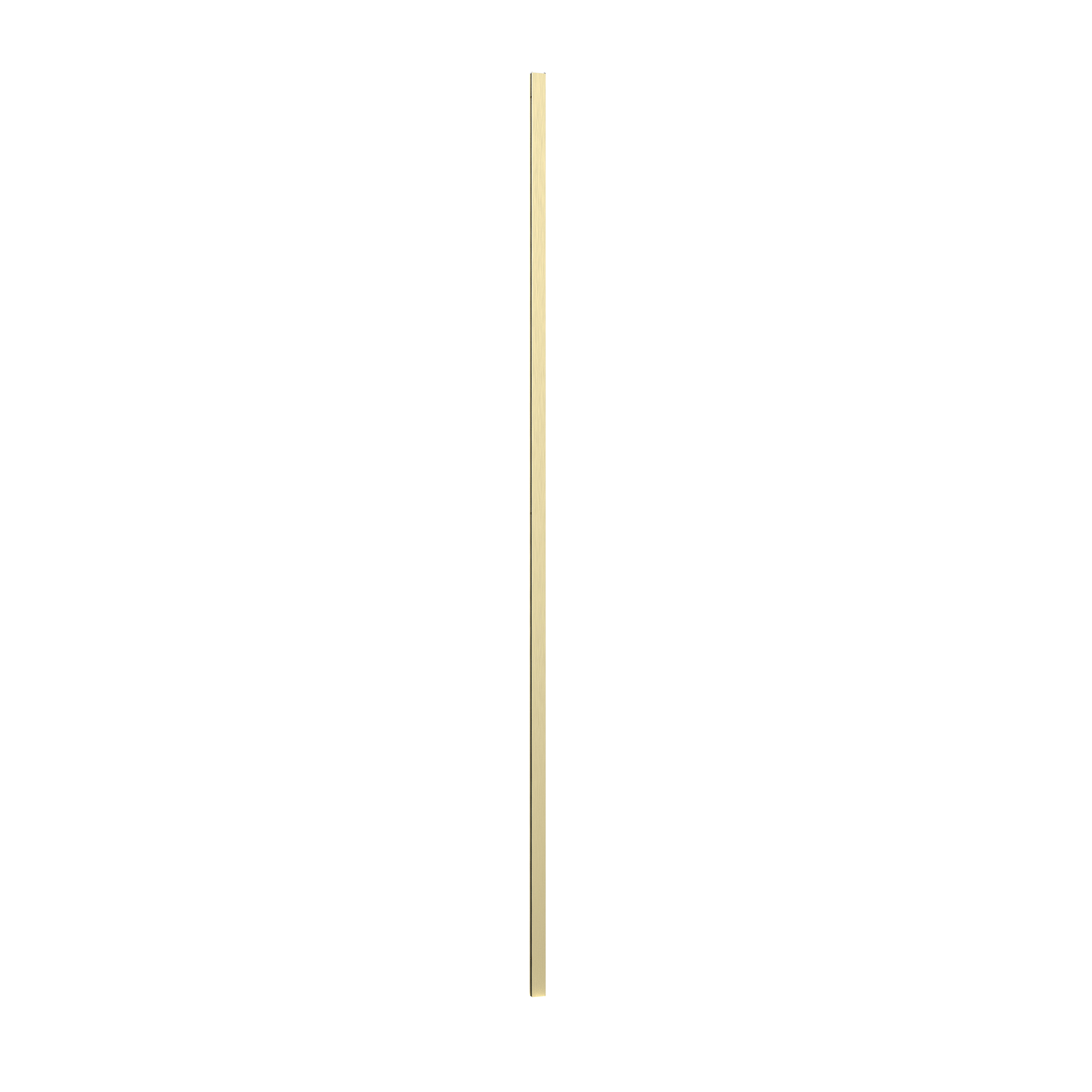 Profil poszerzający do ścianek prysznicowych złoto szczotkowane Remix 195 cm Sensea