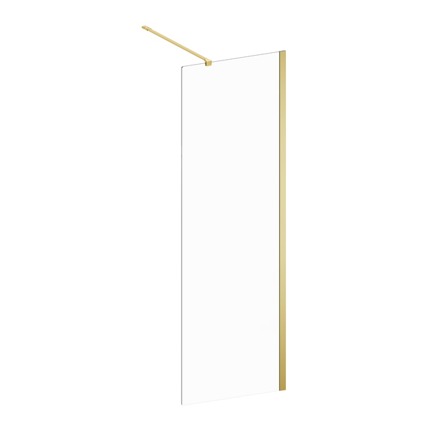 Kabina Walk-in Remix 80 x 200 cm złota Sensea
