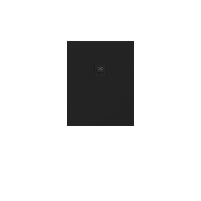 Brodzik do kabiny prysznicowej prostokątny 100x80 cm czarny Remix Sensea