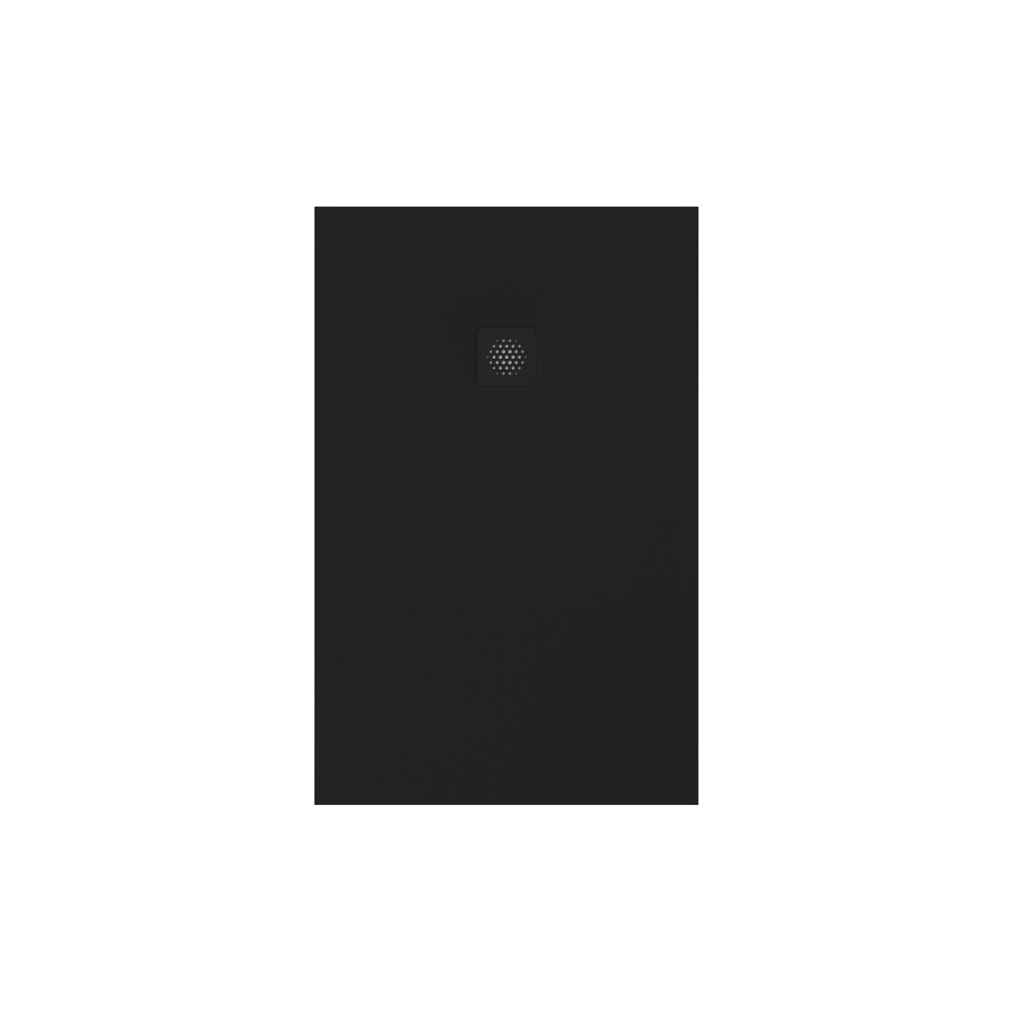 Brodzik do kabiny prysznicowej prostokątny 140x90 cm czarny Remix Sensea