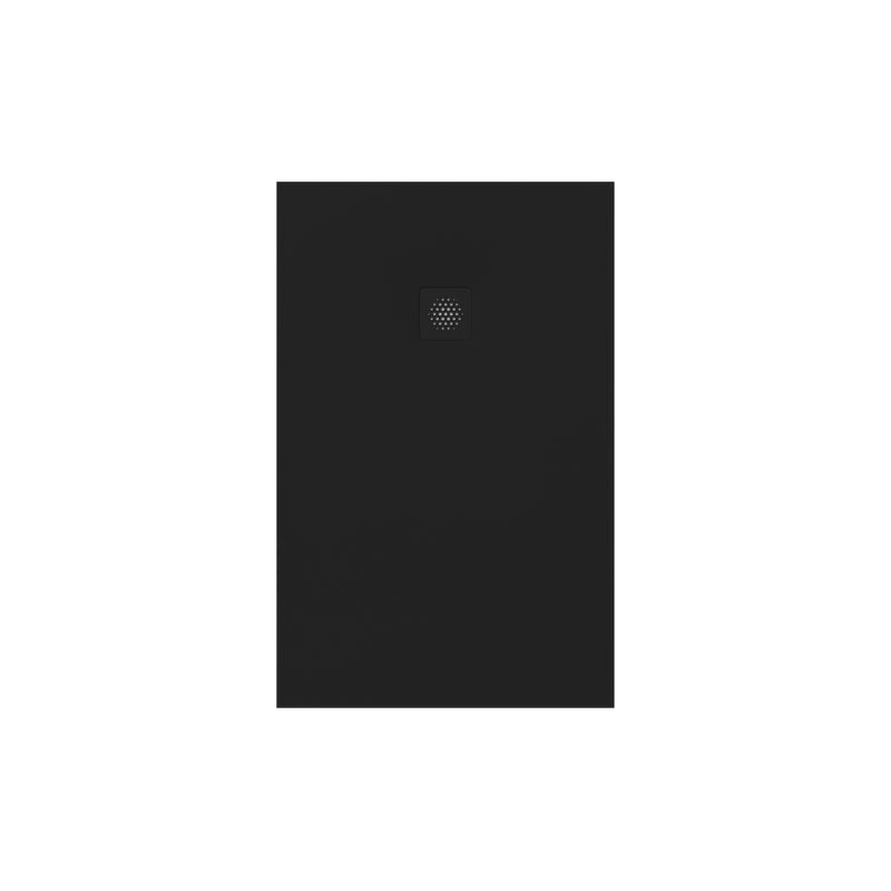 Brodzik do kabiny prysznicowej prostokątny 140x90 cm czarny Remix Sensea