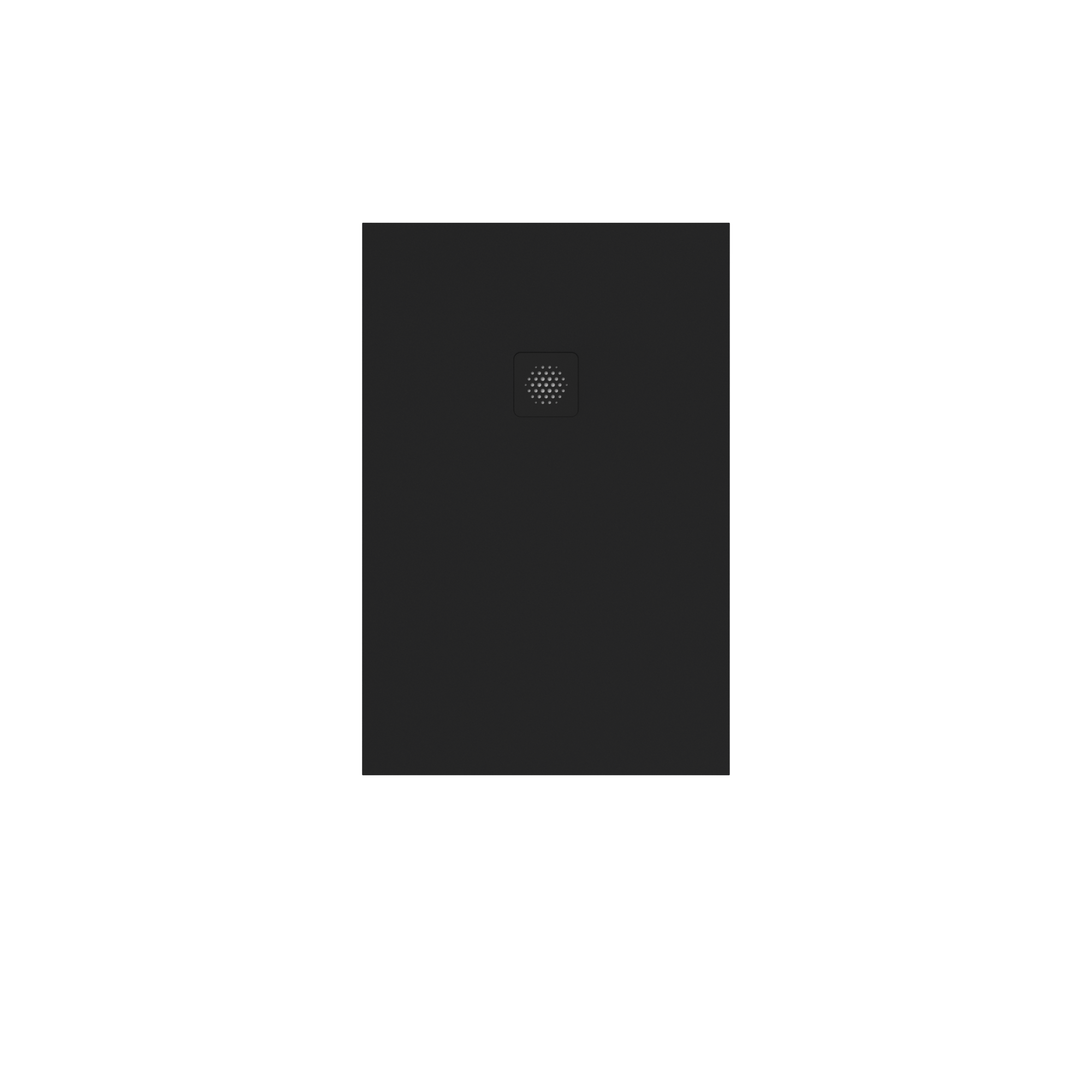 Brodzik do kabiny prysznicowej prostokątny 120x80 cm czarny Remix Sensea