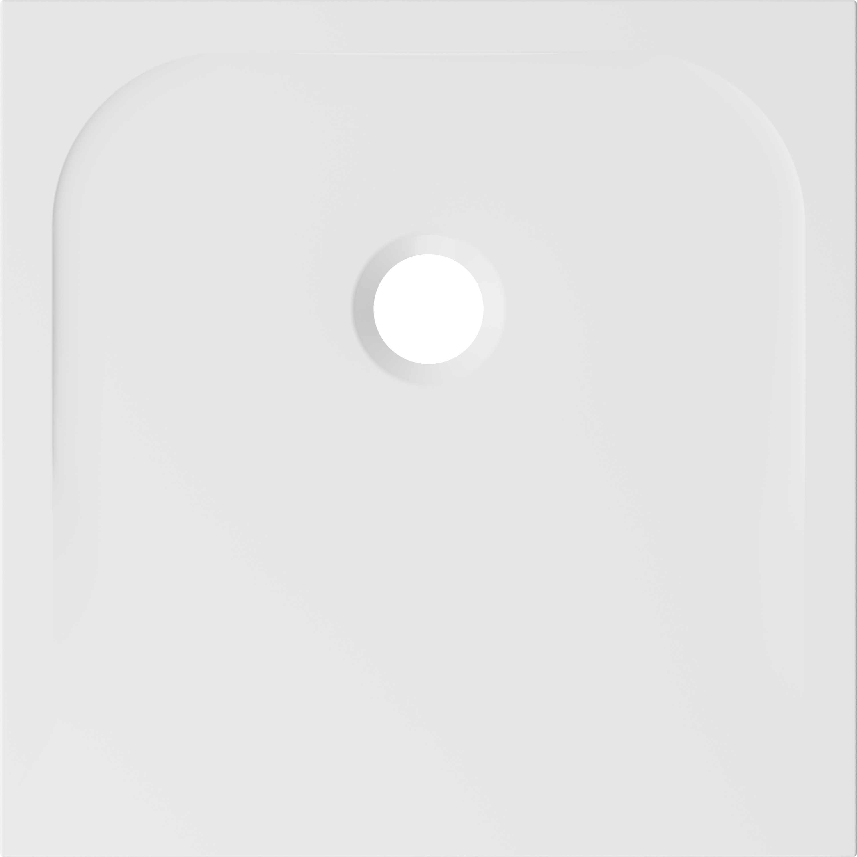 Receveur de douche résine blanc L.70 x l.70 cm Easy 2 - 3